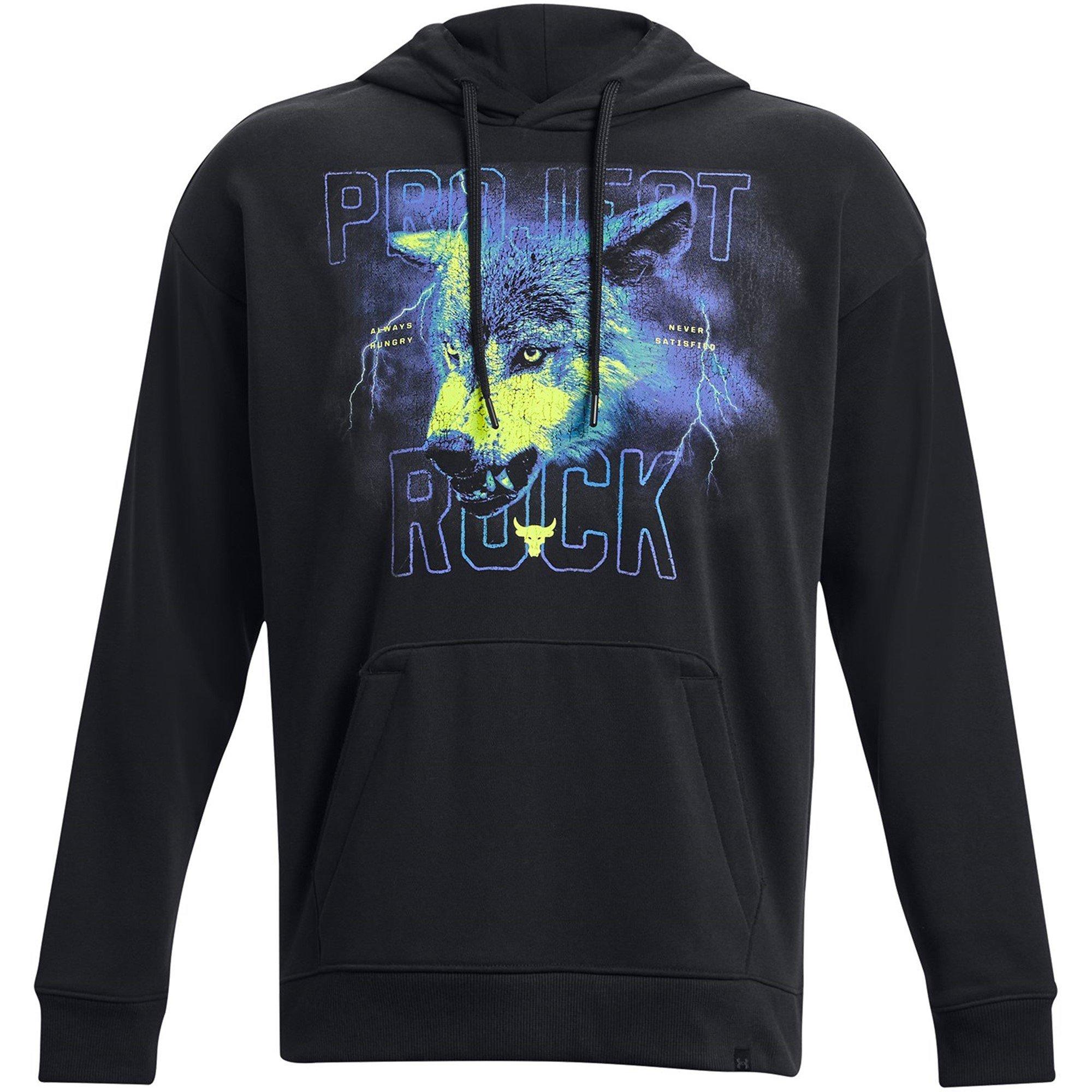 Black - Under Armour - Men's Rock Terry Hoodie - 1