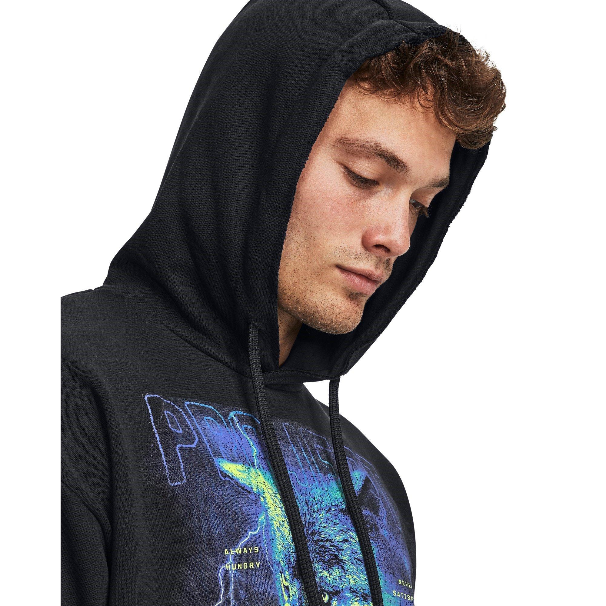 Crna - Under Armour - Rock Terry Hoodie - 5