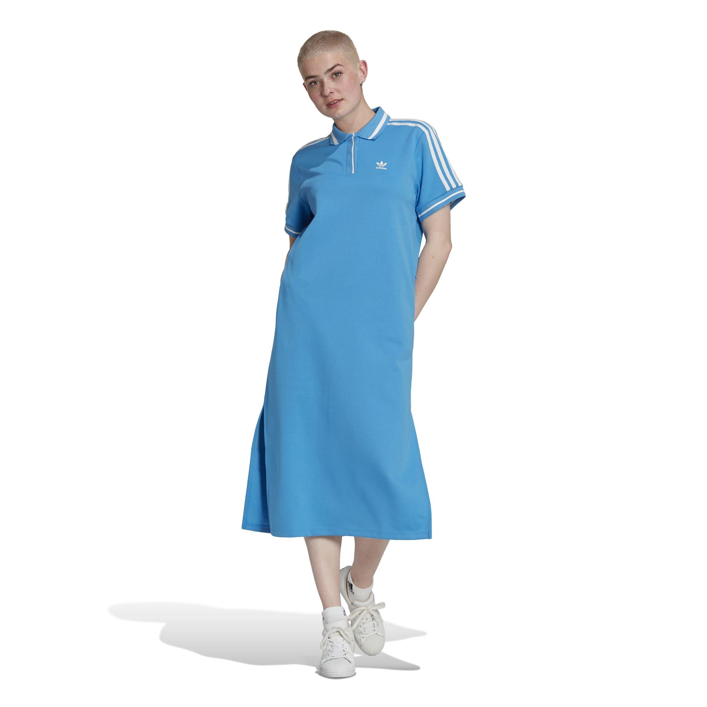Blue - adidas Originals - Regular T-Shirt Dress - 2