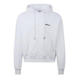 Off White Logo Hoodie