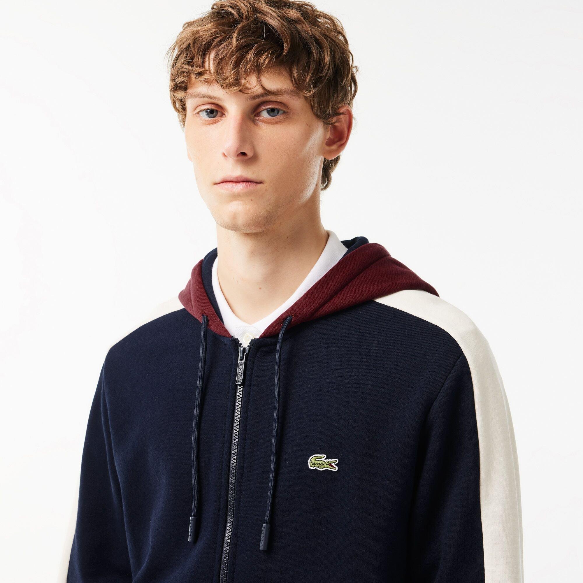 Azul Marinho/Zinco - Lacoste - Lacoste Colour Block Sweatshirt - 2