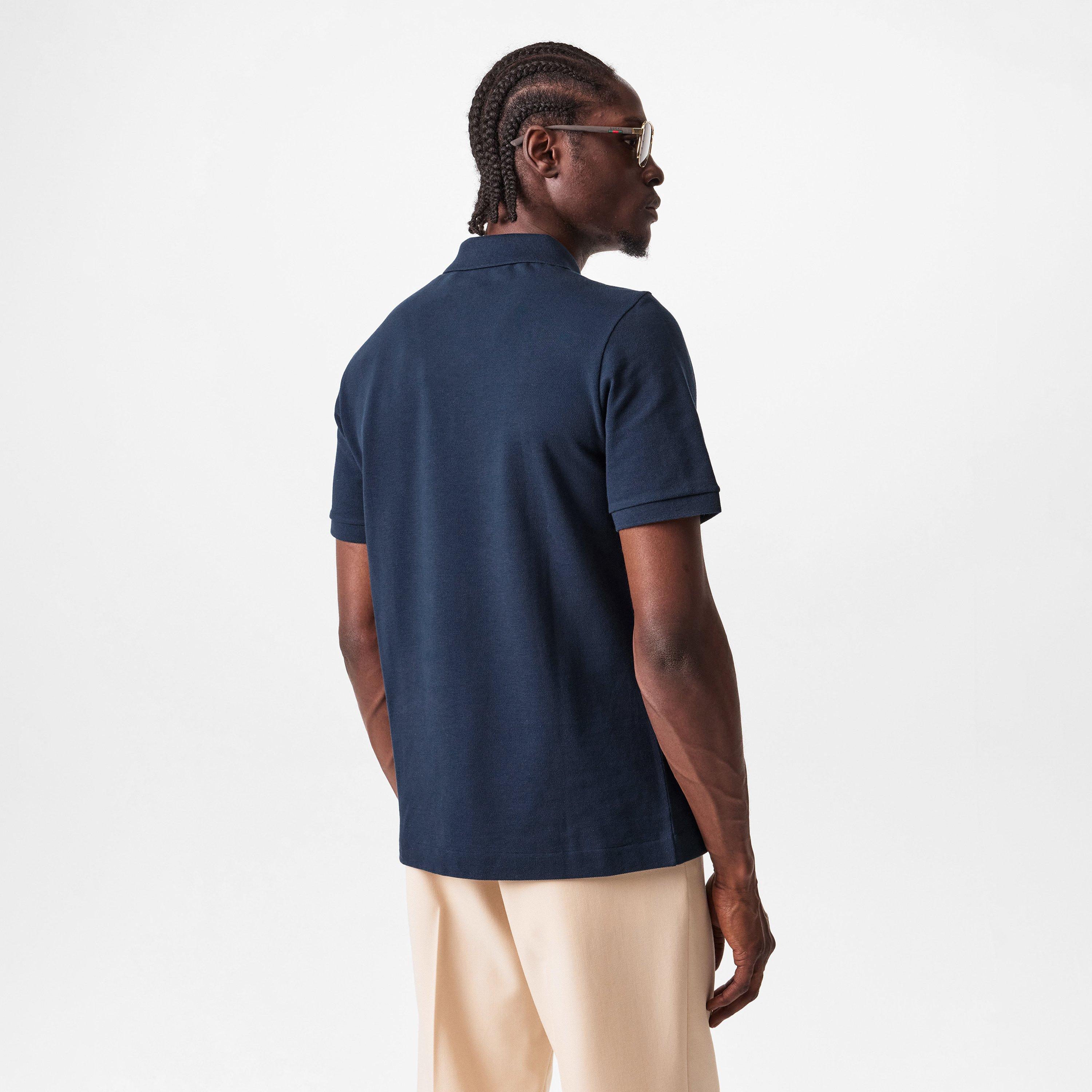 Indigo - Valentino - Men's Vlogo Signature Short-Sleeve Polo Shirt - 4