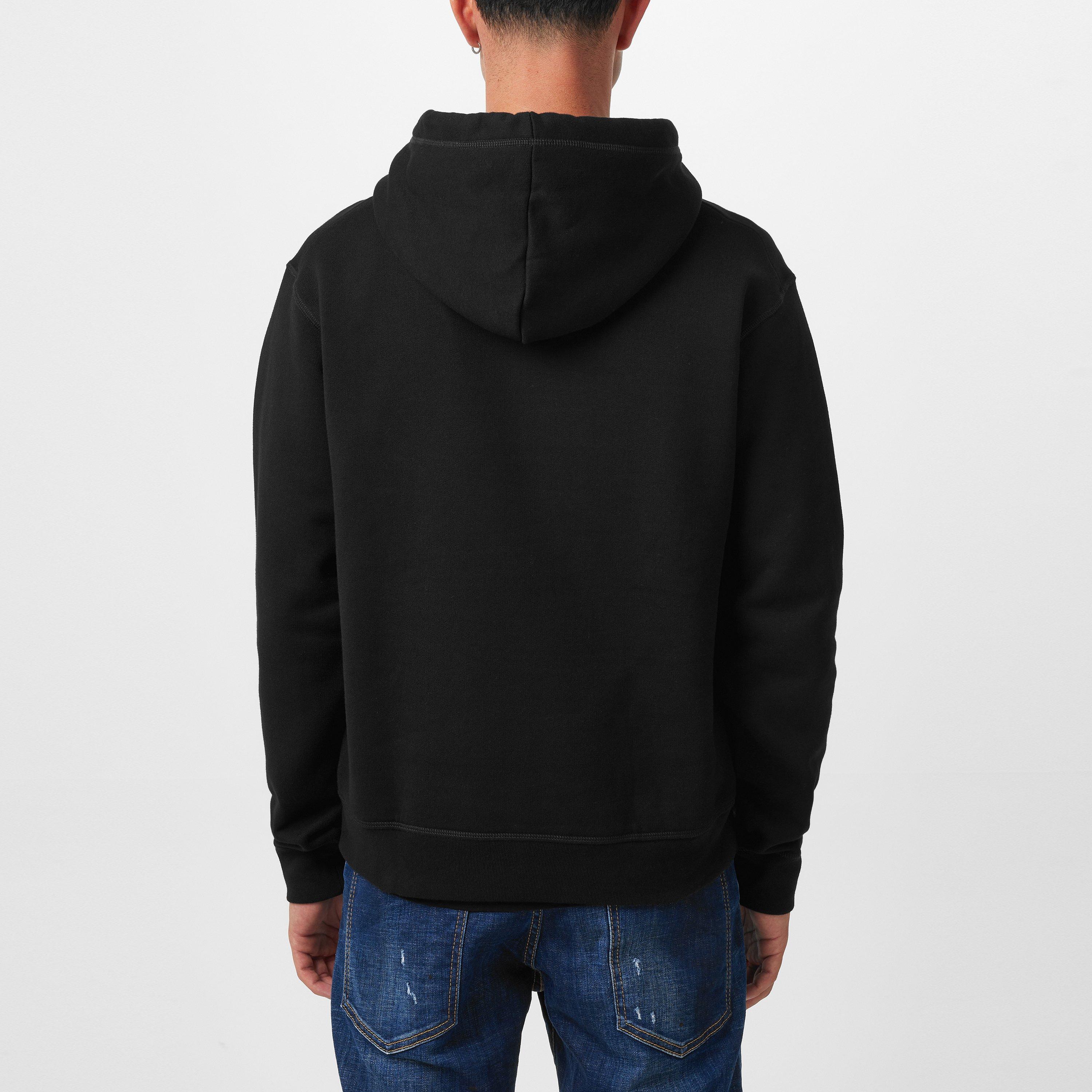 Black - DSquared2 - Pixel Icon Hoodie - 4