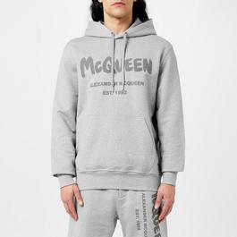 Alexander McQueen Graffiti Logo Hoodie