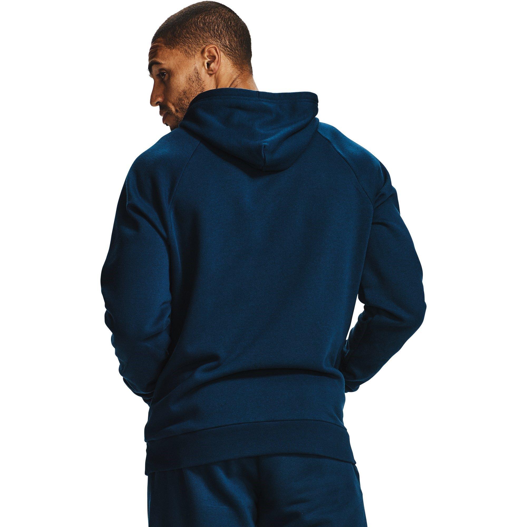 Marine - Under Armour - Under Rival Fleece Hoodie Mens - 3