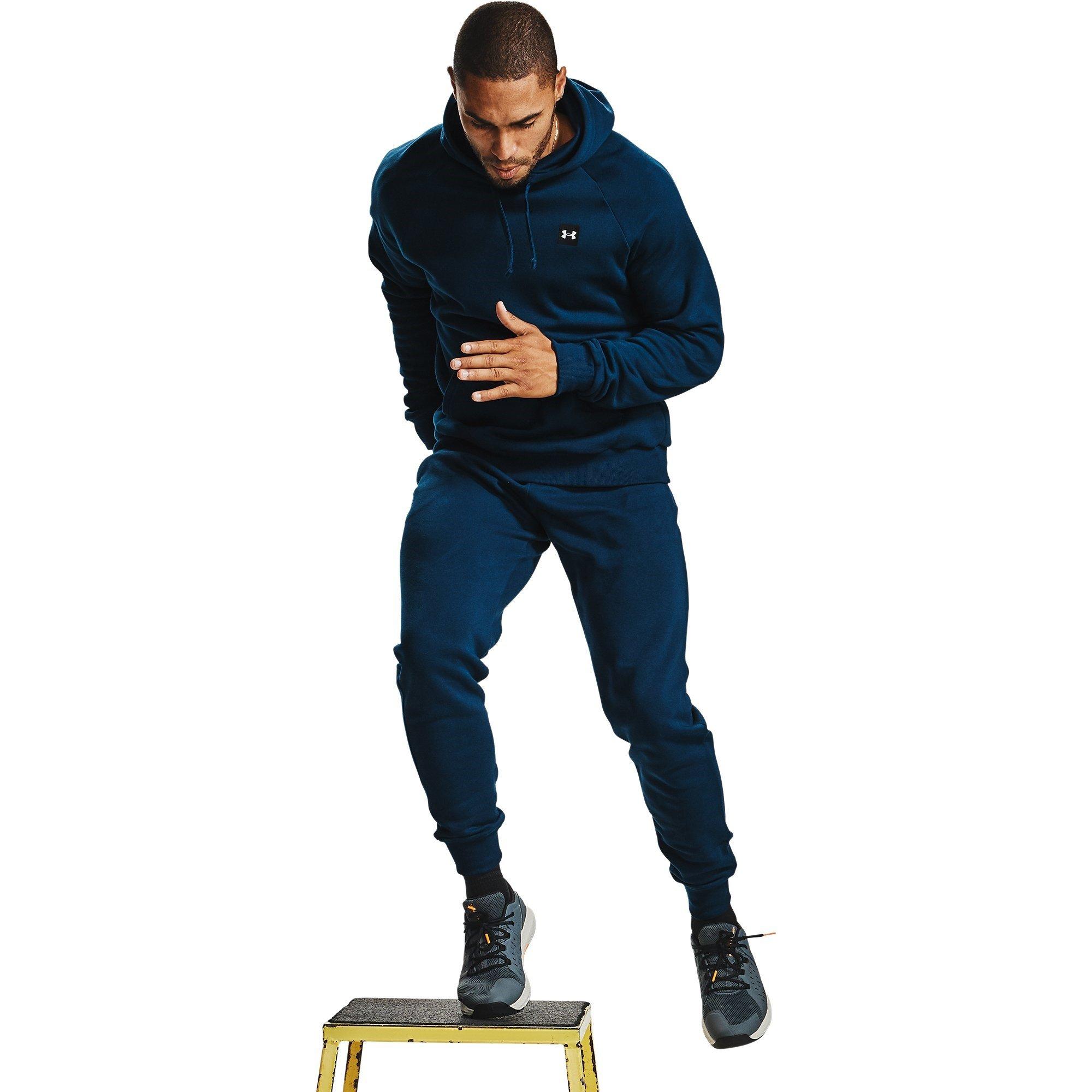 Marine - Under Armour - Under Rival Fleece Hoodie Mens - 4