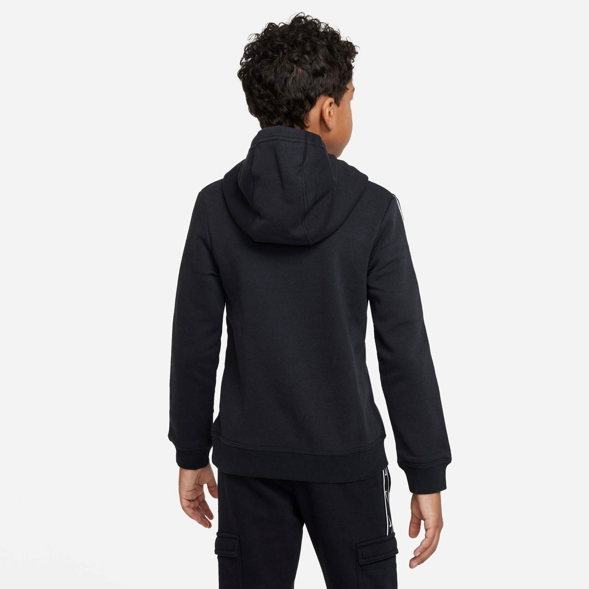 TE/NOIR/BLANC - Nike - Sportswear Repeat Big Kids' (Boys') Fleece Pullover Hoodie - 2