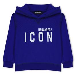 DSquared2 Icon Over The Head Hoodie Juniors