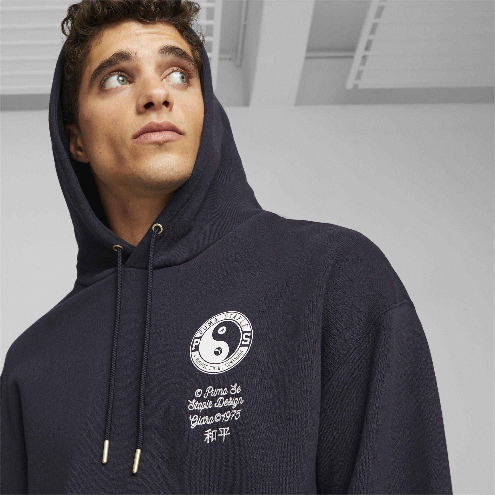 New Navy - Puma - x STAPLE Mens Hoodie - 4