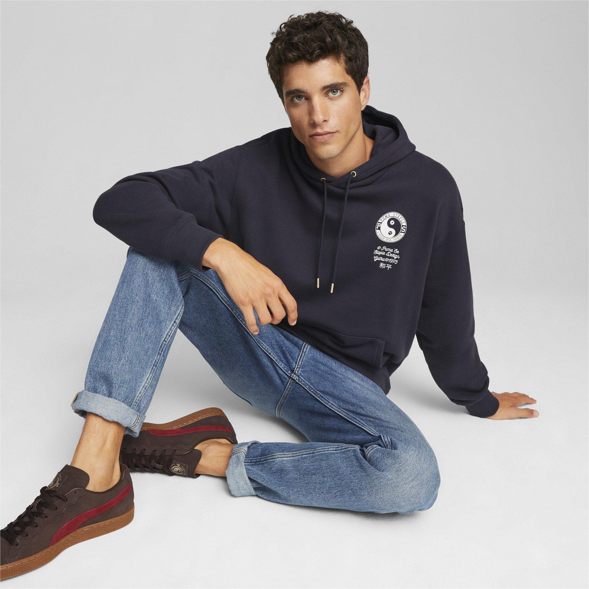 New Navy - Puma - x STAPLE Mens Hoodie - 6