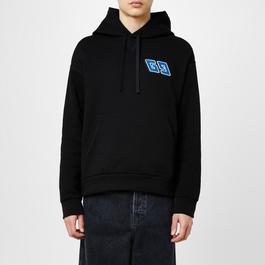 Gucci Logo Hooded Cotton Sweatshirt