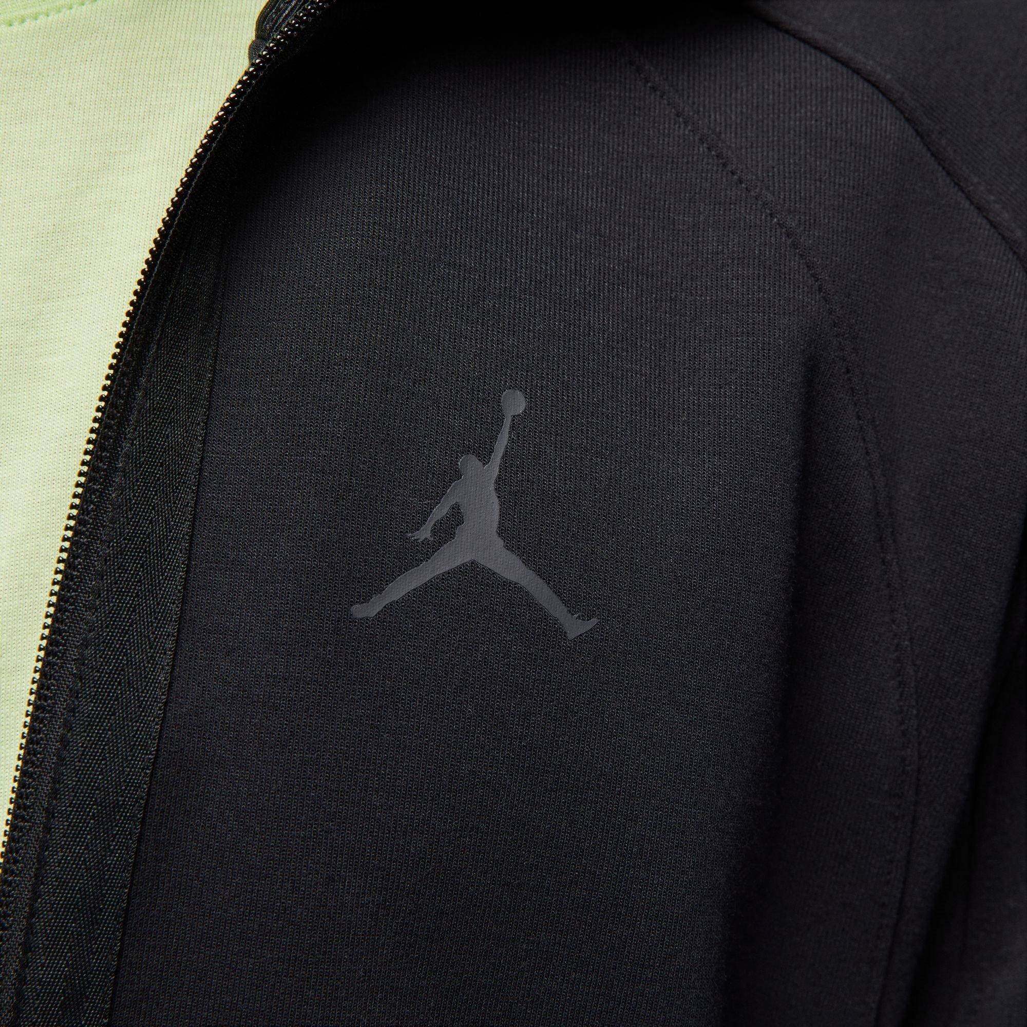 Preto/Preto - Air Jordan - Jordan Dri-FIT Sport Air Fleece Full-Zip Hoodie Men's - 5