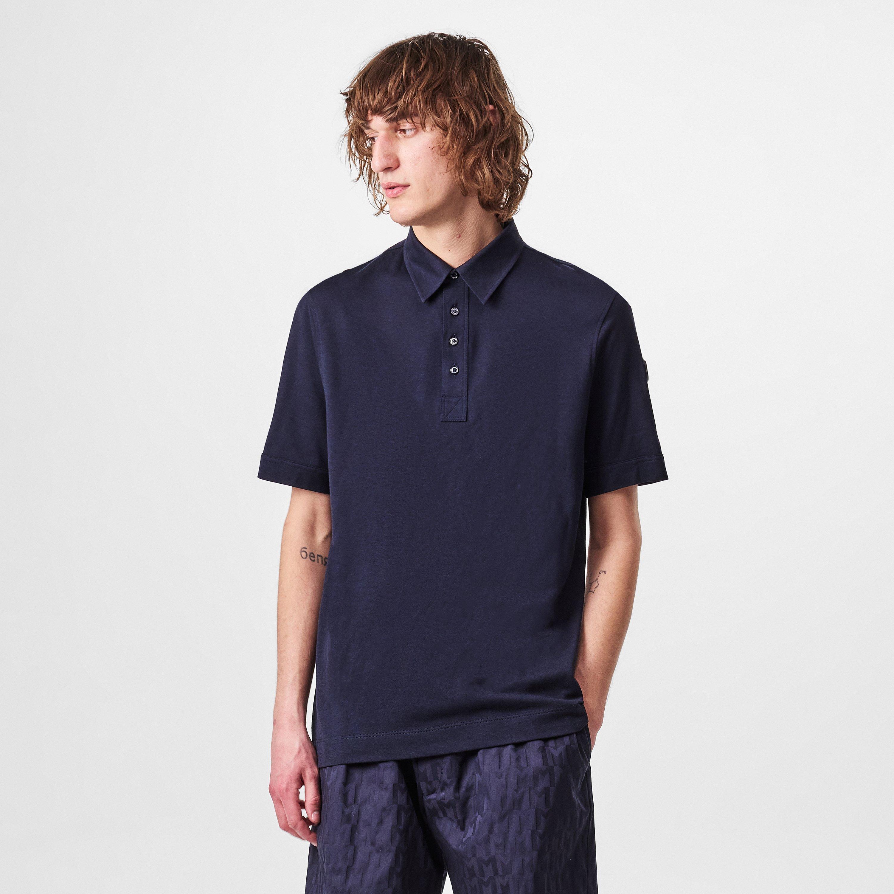 Navy 778 - Moncler - Edit Short Sleeve Polo Shirt - 3