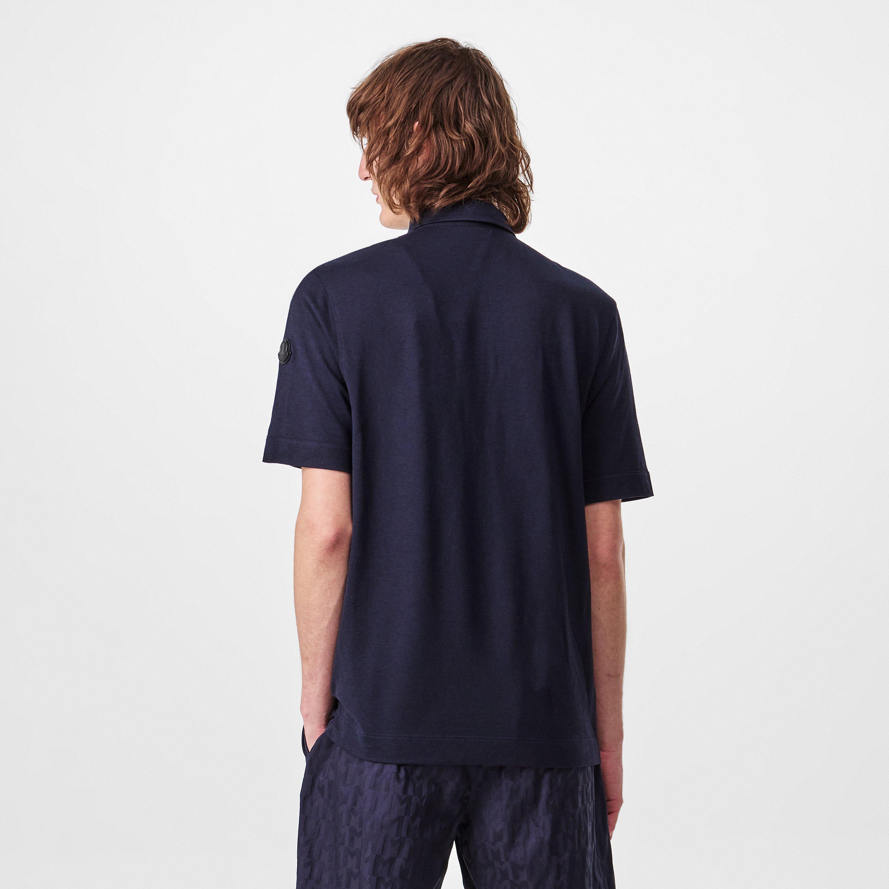 Navy 778 - Moncler - Edit Short Sleeve Polo Shirt - 4
