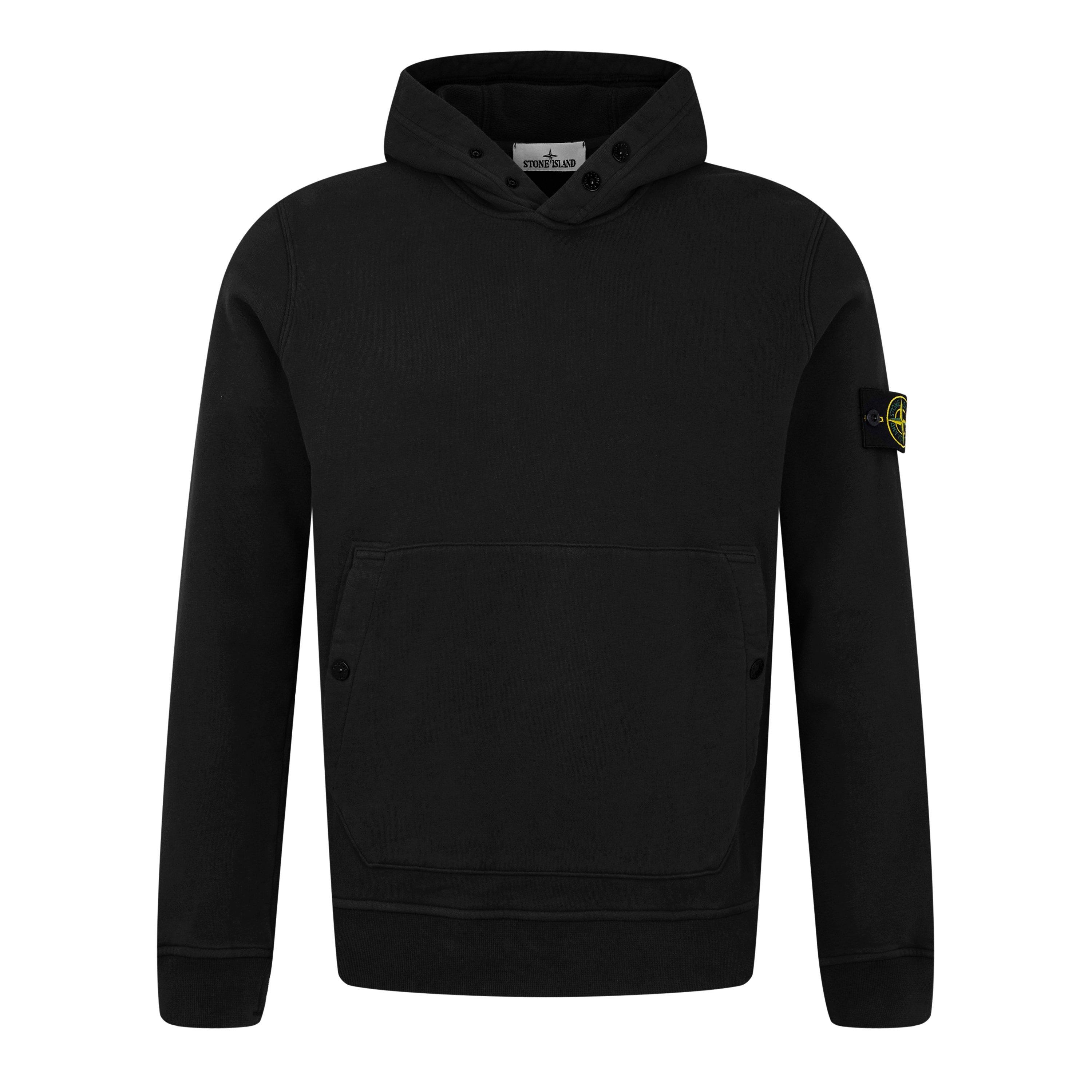 Nero V0029 - Stone Island - Fleece Hoodie - 7