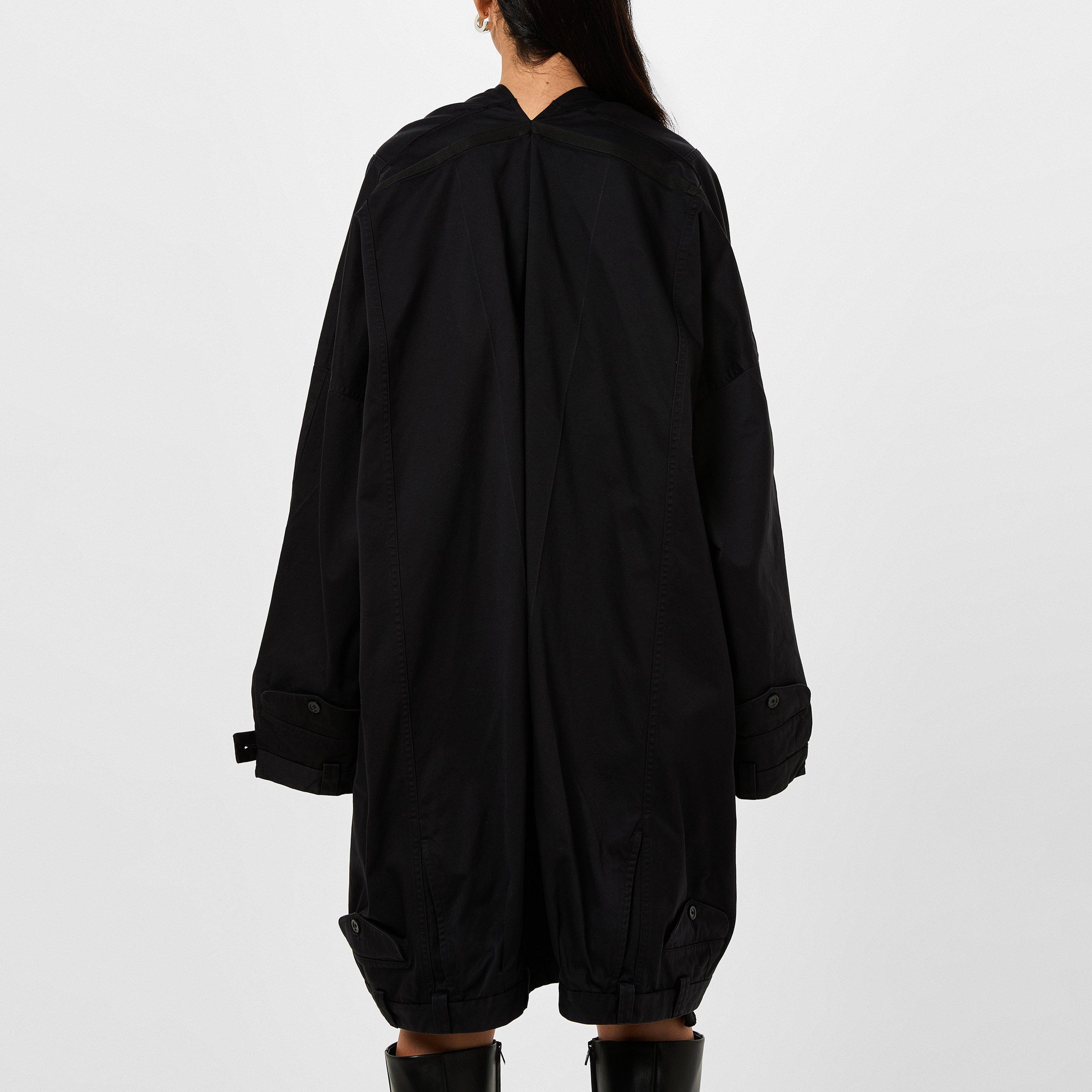 Navy - Balenciaga - Vareuse T-Shirt Dress - 3