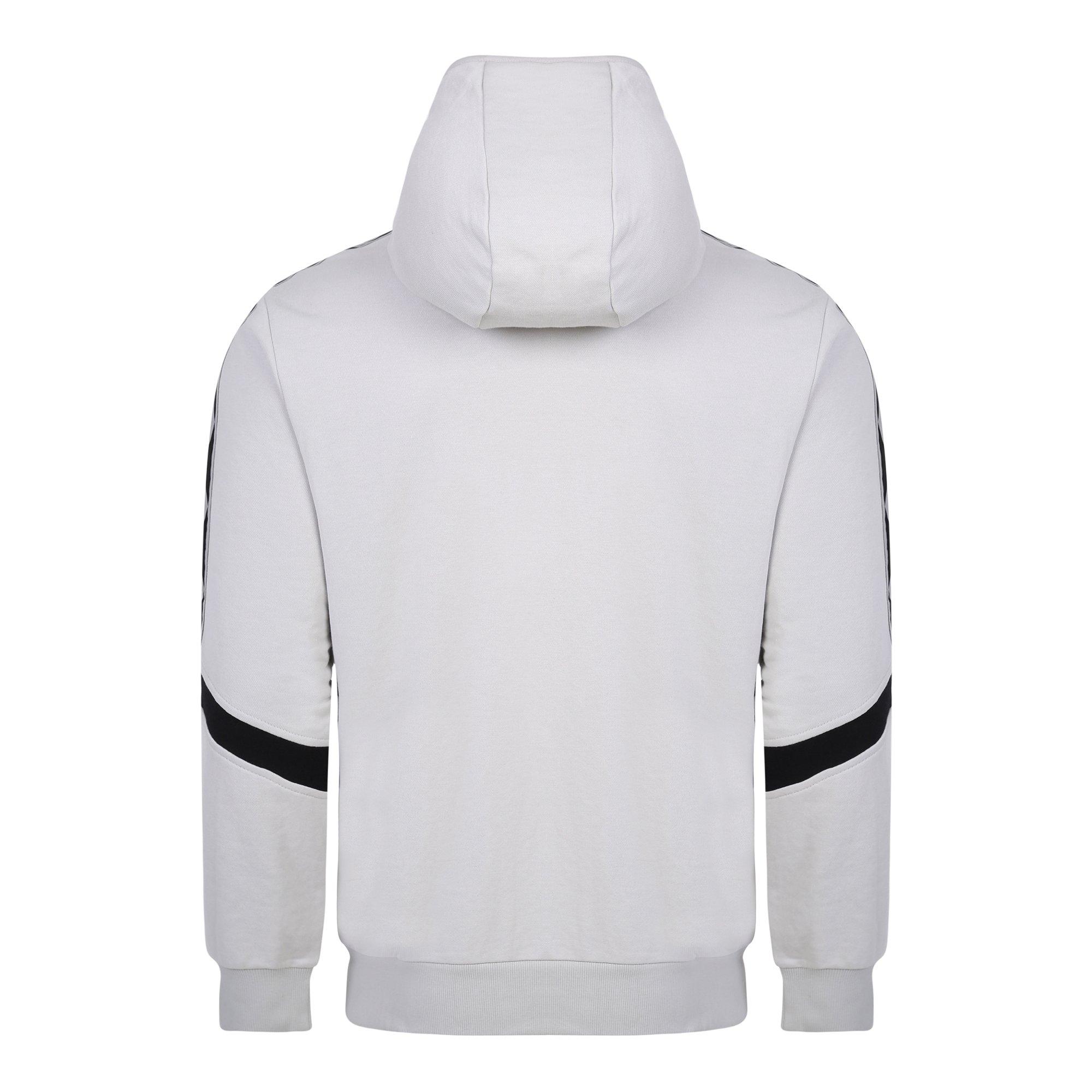 Lunar Rck/Black - Umbro - Diamond Taped Half-Zip Hoodie - 2