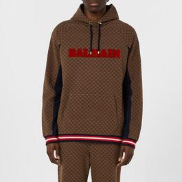 Balmain Mini Monogram Hoodie