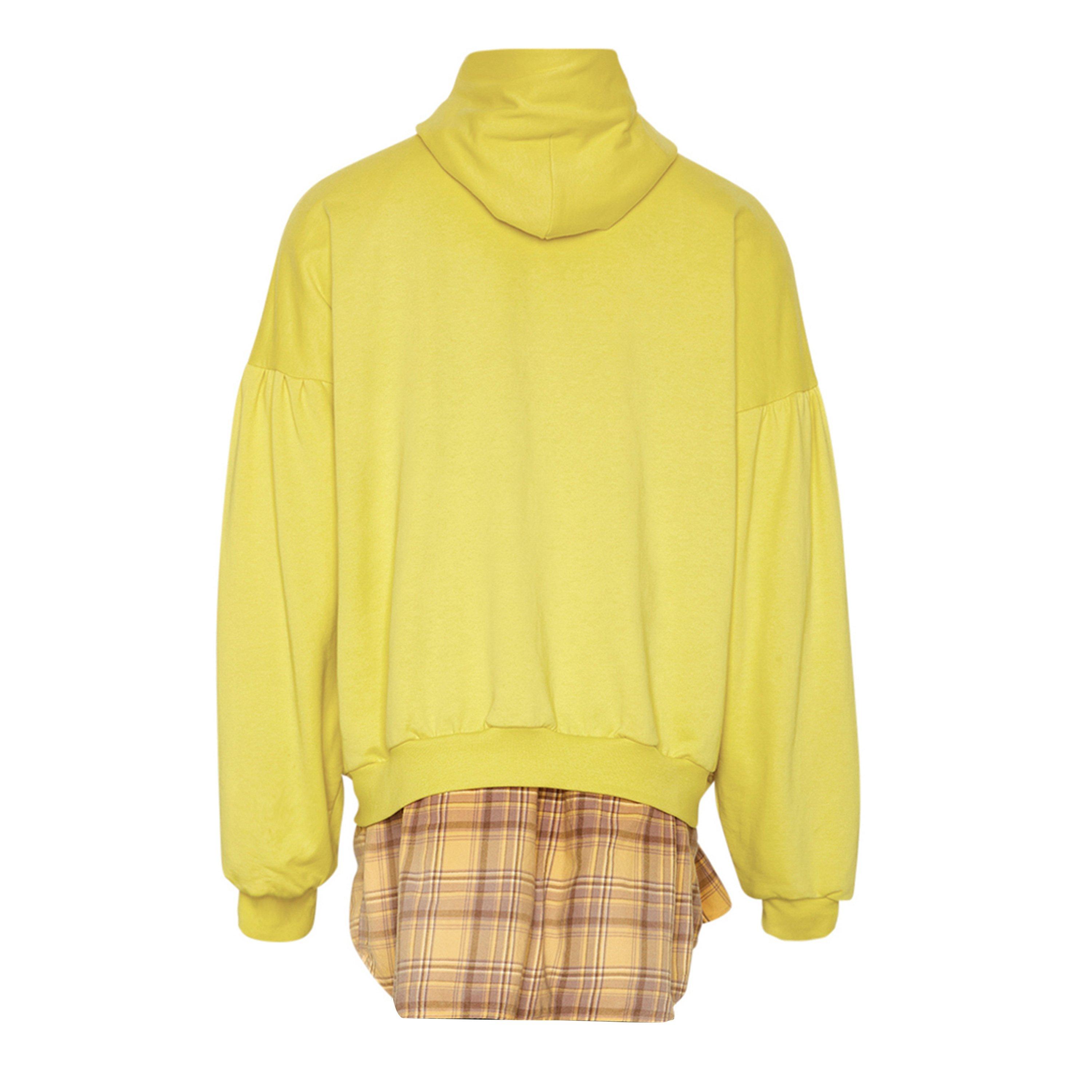 Yellow/Black - Balenciaga - Unity Sports Icon Oversized Layered Hoodie - 2