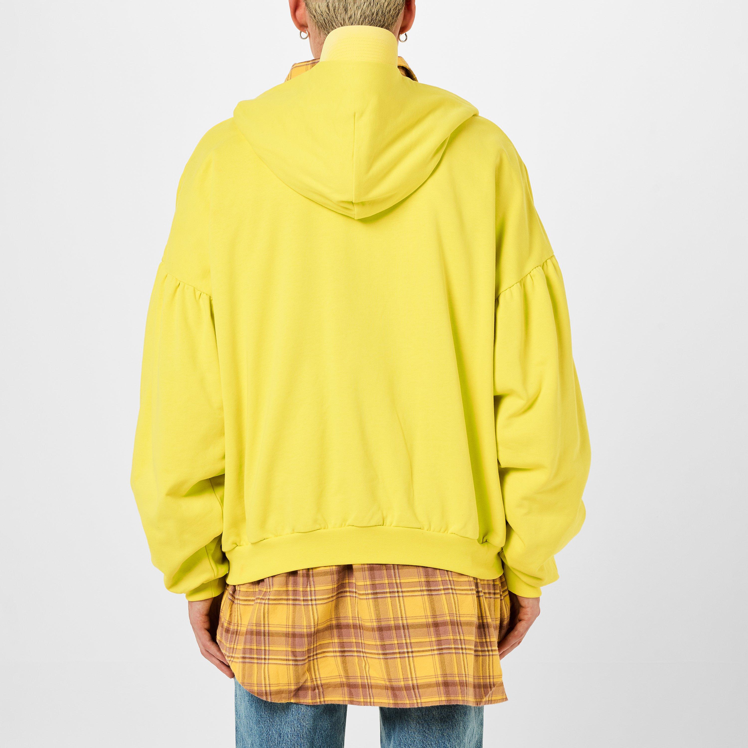 Yellow/Black - Balenciaga - Unity Sports Icon Oversized Layered Hoodie - 4