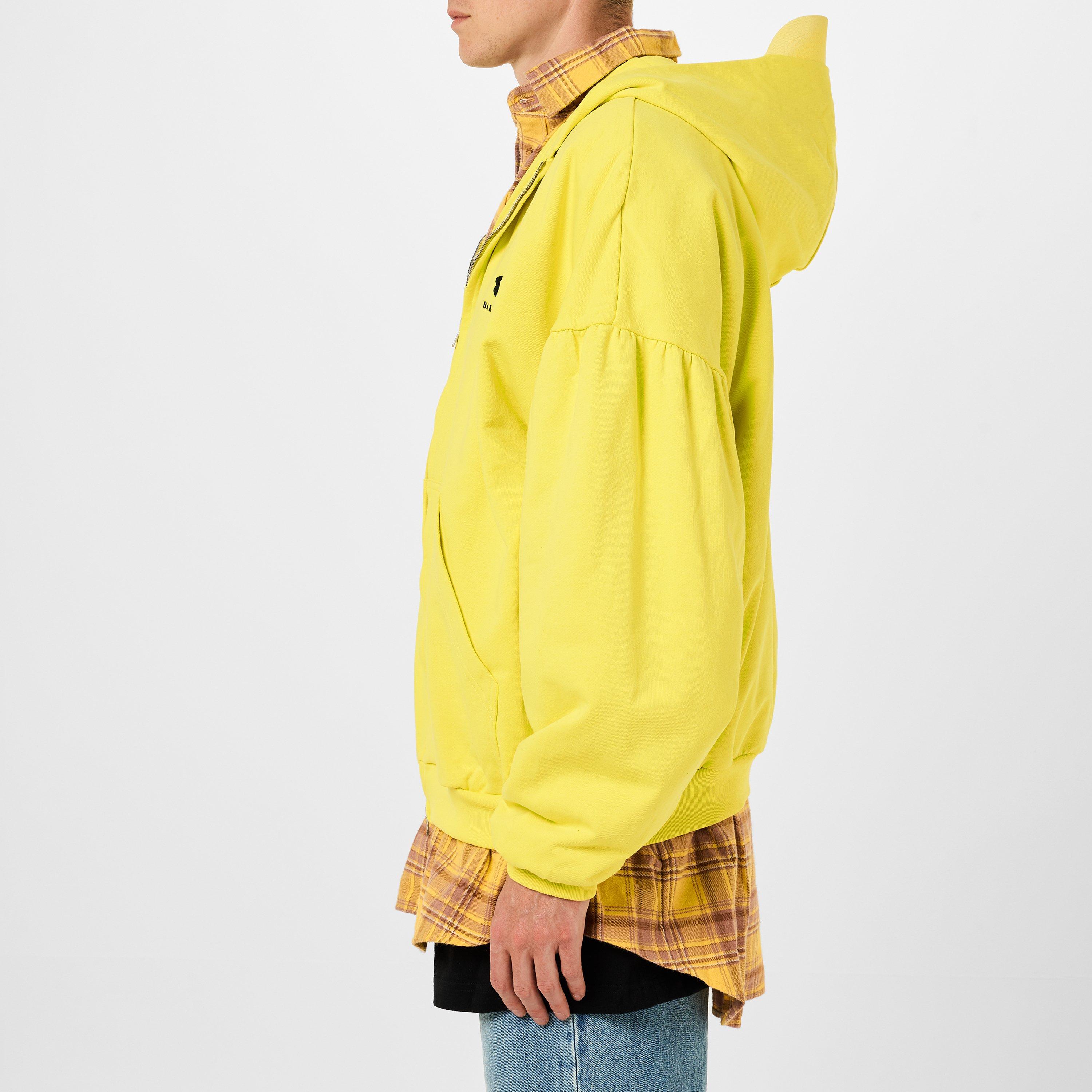 Yellow/Black - Balenciaga - Unity Sports Icon Oversized Layered Hoodie - 5