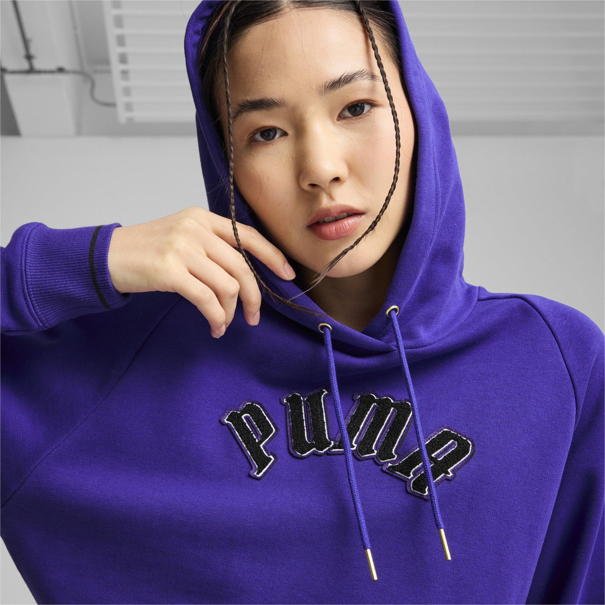 Lapis Lazuli - Puma - CLASSICS Relaxed Womens Hoodie - 3