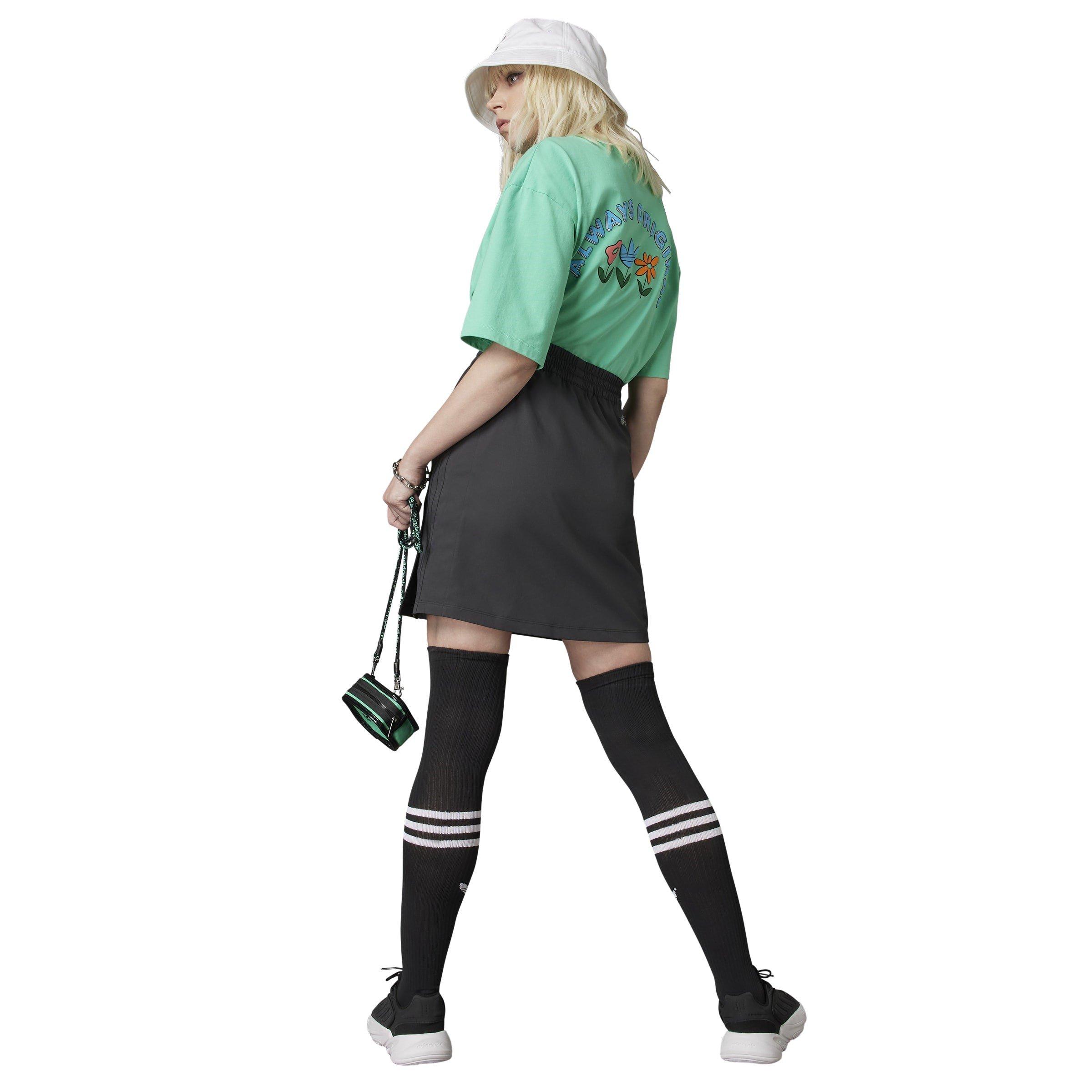 Black - adidas Originals - A-Line Skirt - 11