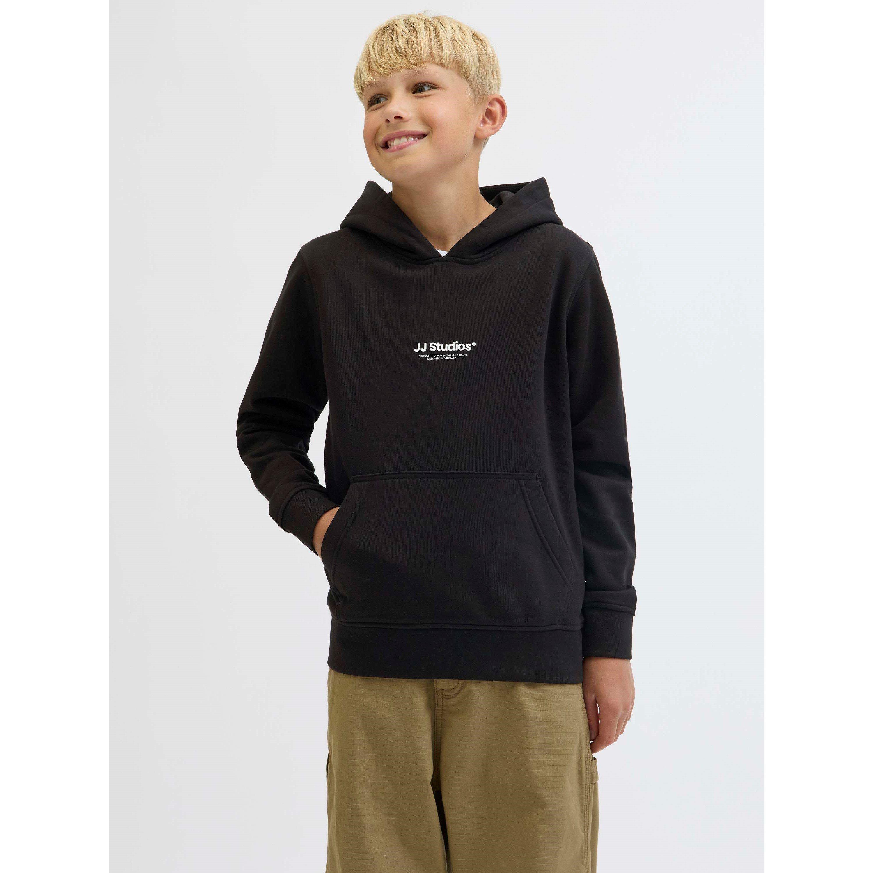 Zwart - Jack and Jones - Jack Soho Sweat Hood Jn63 - 6