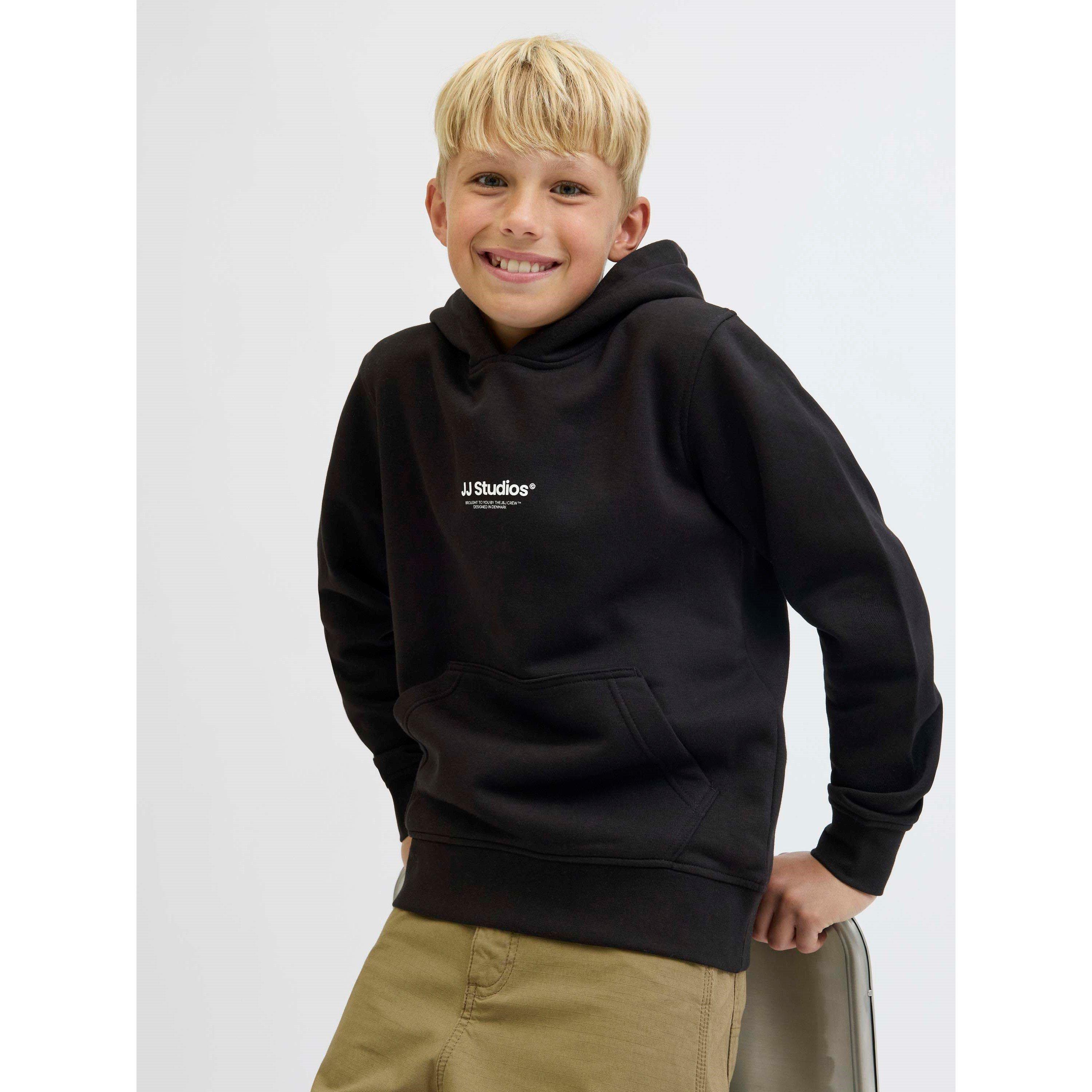 Zwart - Jack and Jones - Jack Soho Sweat Hood Jn63 - 7