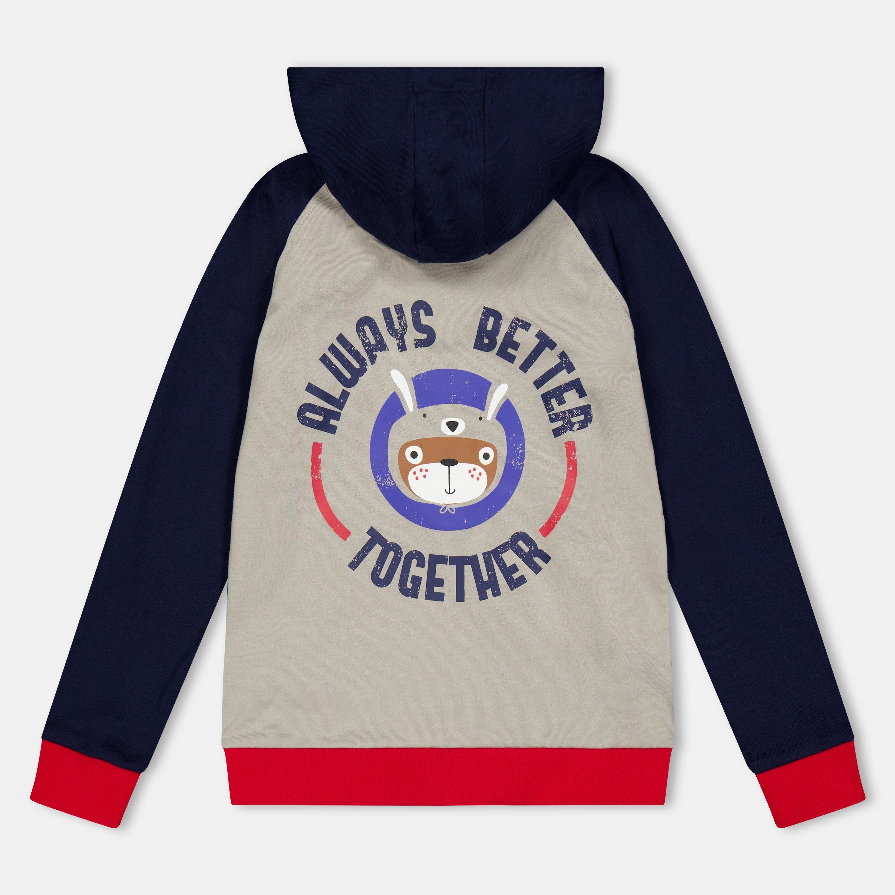 VIŠEBOJAN - Lilly and Sid - Kids' Black Hoodie - 2