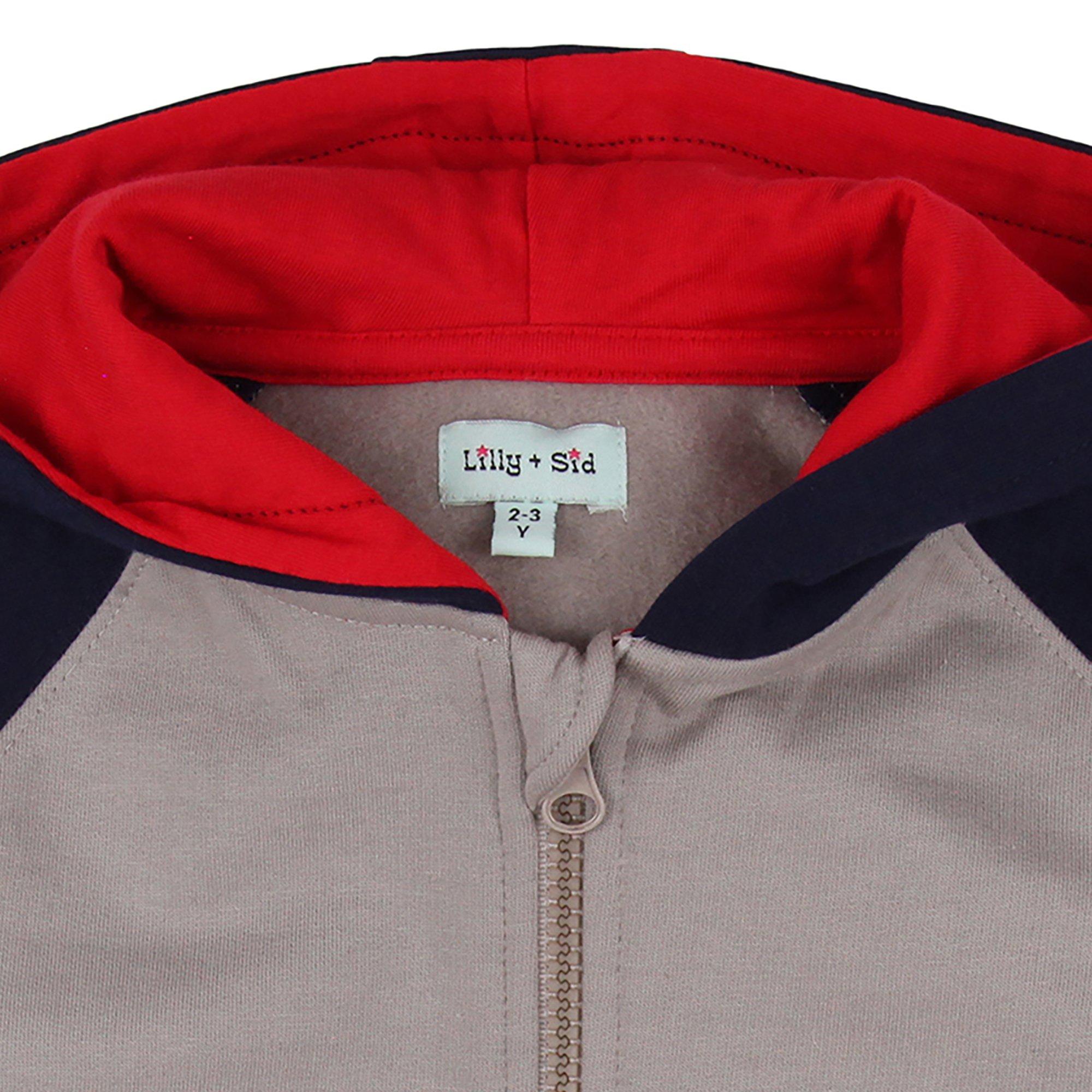 VIŠEBOJAN - Lilly and Sid - Kids' Black Hoodie - 3