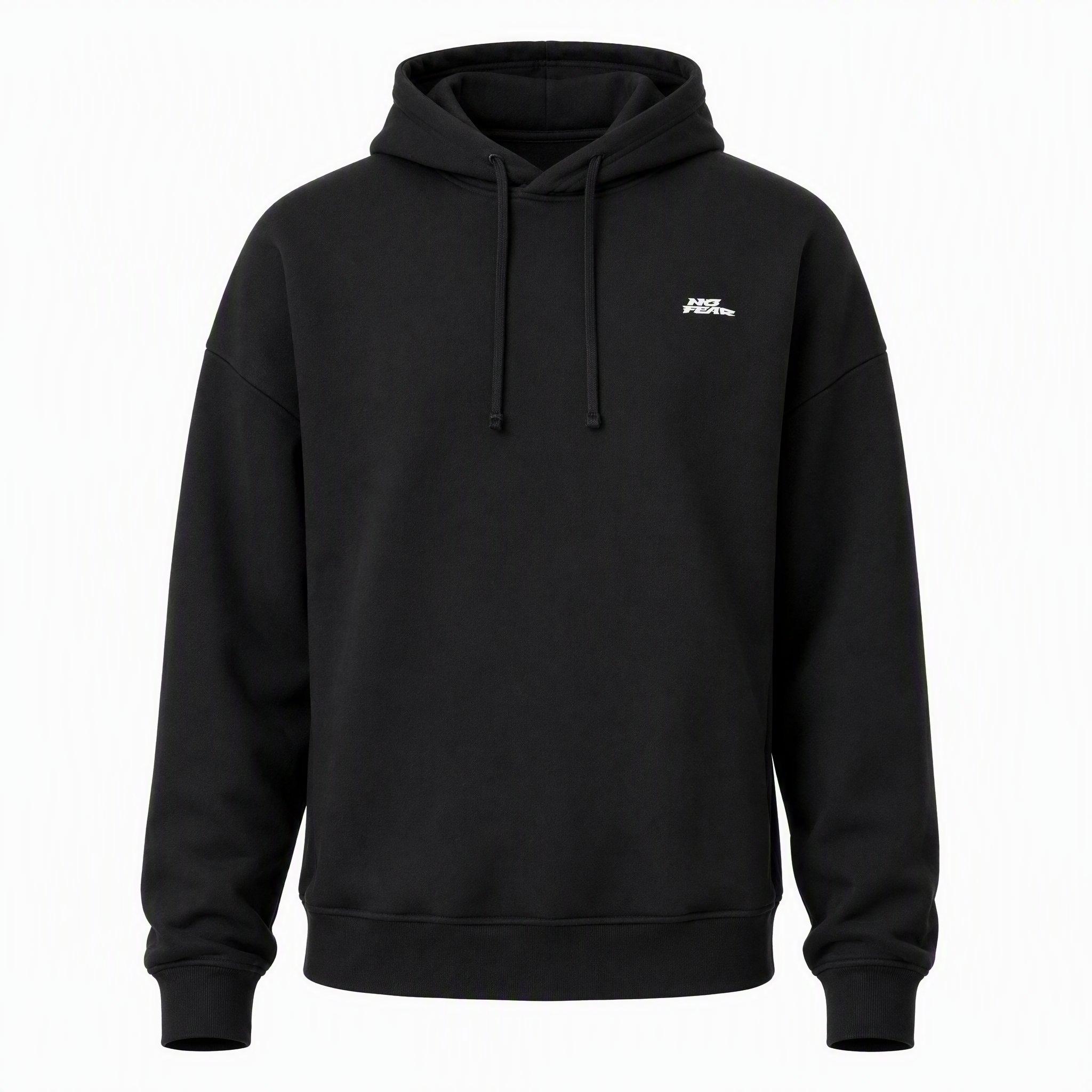 Black - No Fear - No Fear Mens OVERSIZED HOODIE