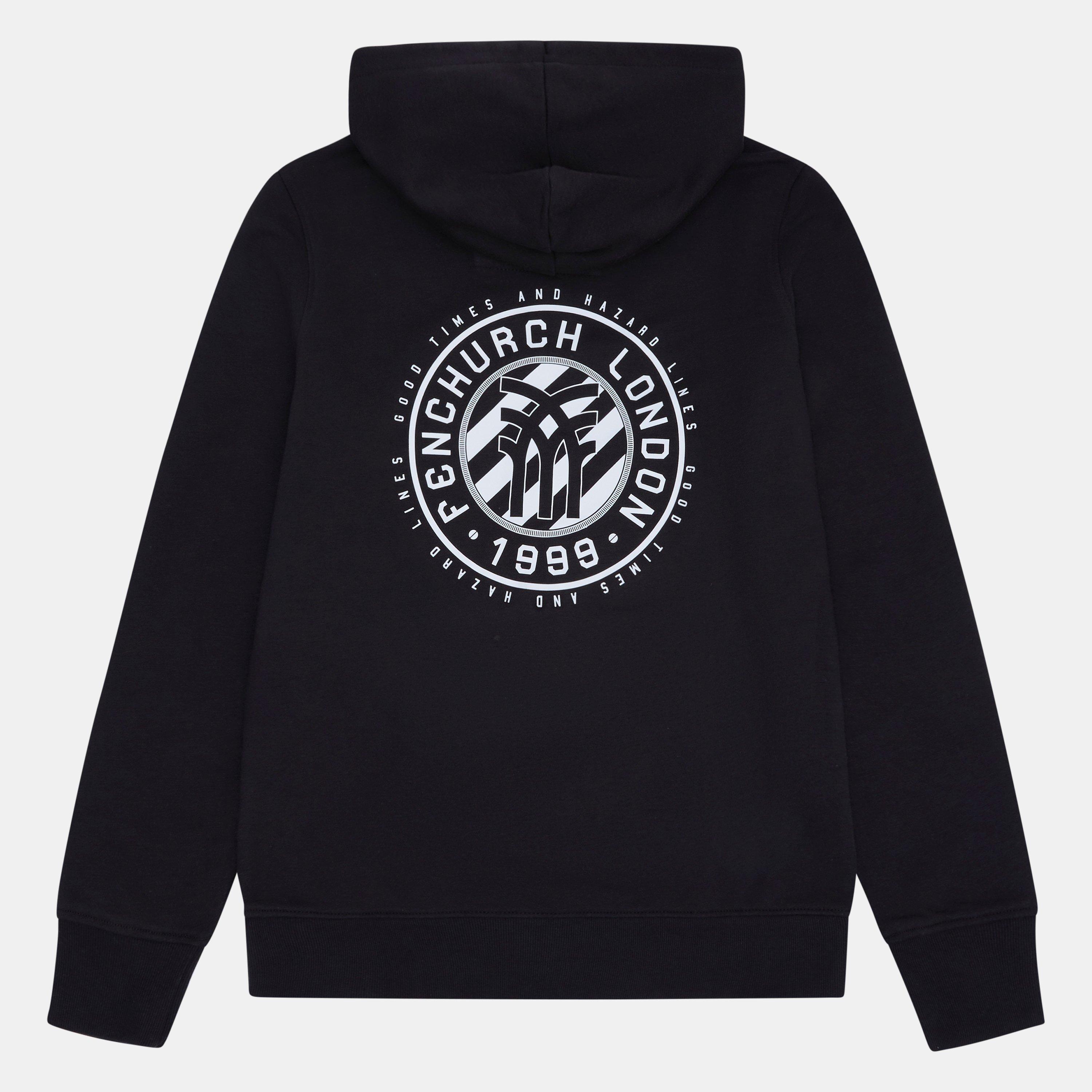 Black - Fenchurch - Hazard Hoodie - 2
