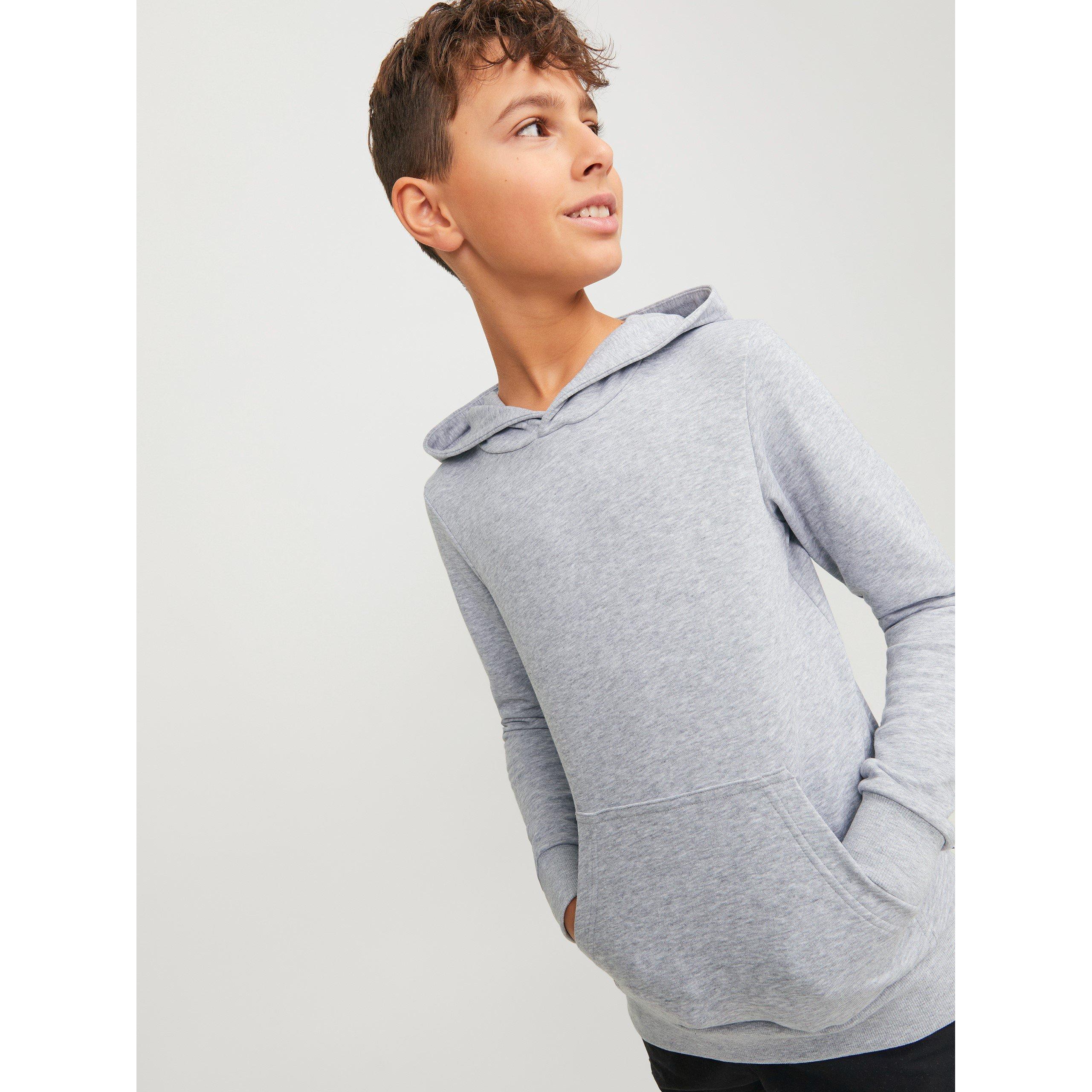Gris Melange Lt - Jack and Jones - Kids' Bradley Hoodie - 3