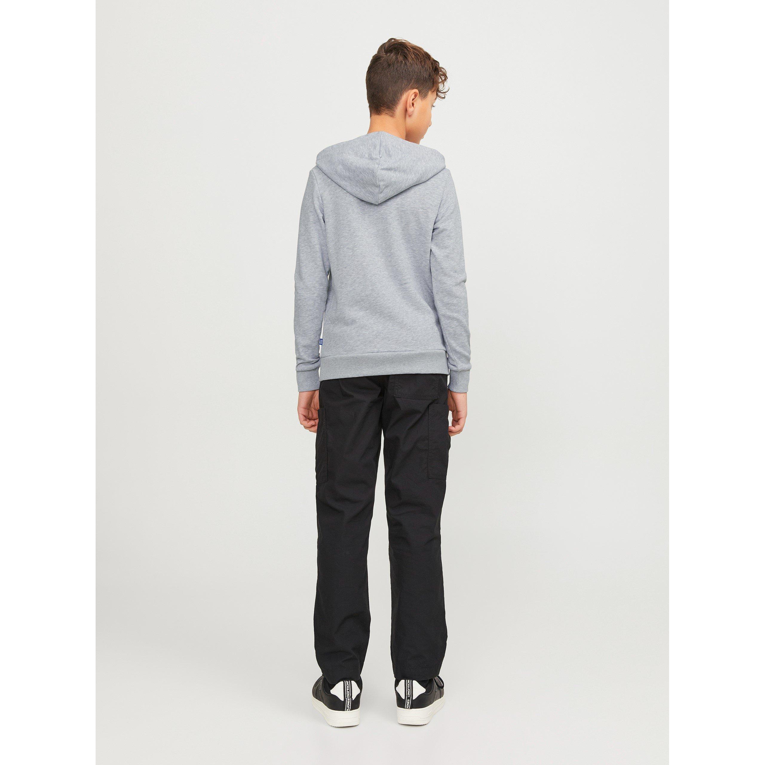Gris Melange Lt - Jack and Jones - Kids' Bradley Hoodie - 4