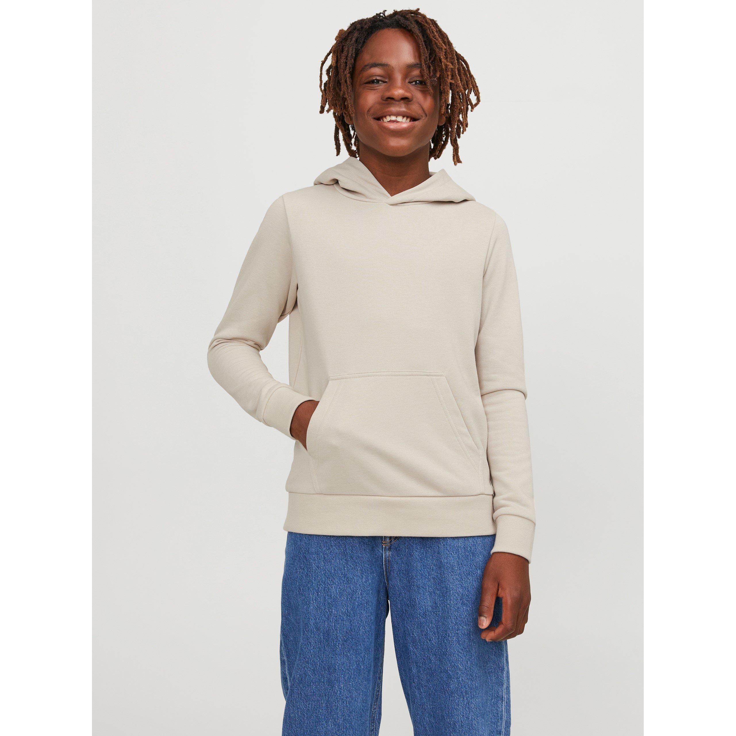 Jack And Jones Boys Kids' Bradley Hoodie - Moonbeam - 10 Years