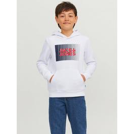 Jack and Jones Play Logo Hood Jn00