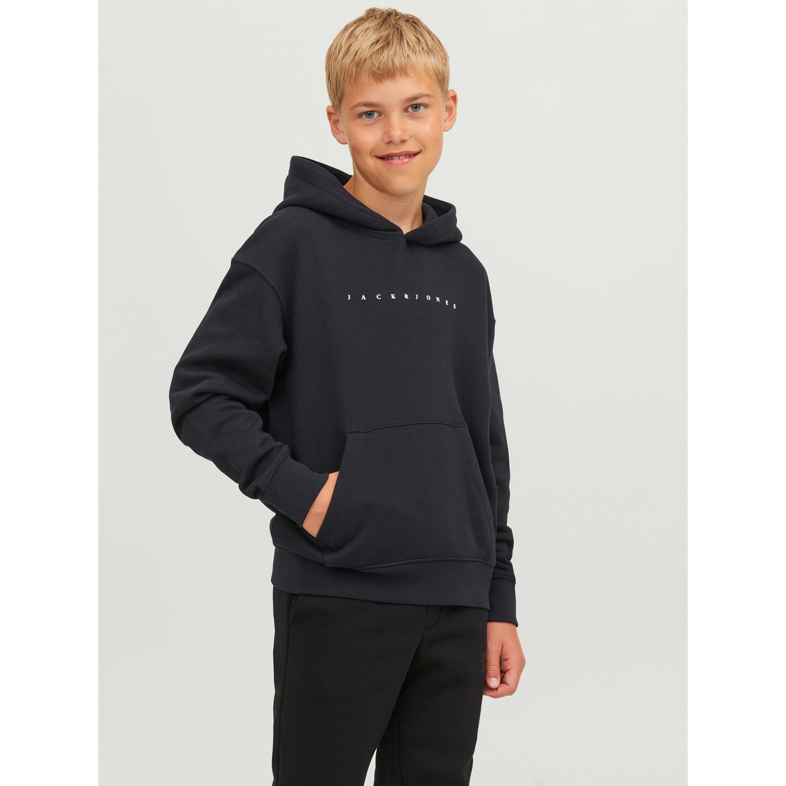 Black - Jack and Jones - Kids' Star Hoodie - 1