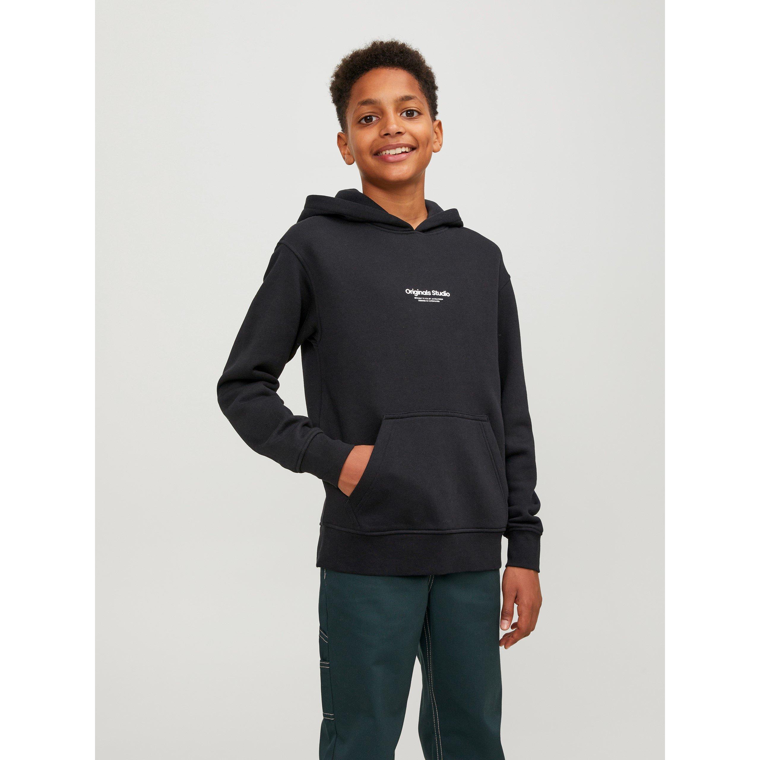 Jack & Jones JJECORP LOGO - Hoodie - black/zwart
