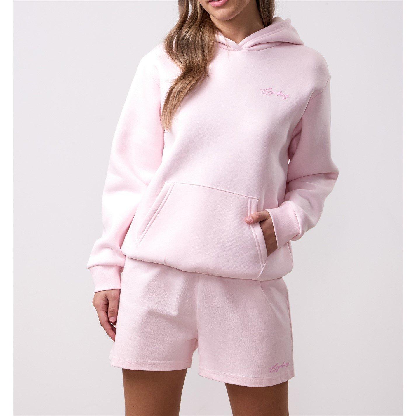  Baby Pink - Gym King - GymKi Script Hood Jn53 - 1