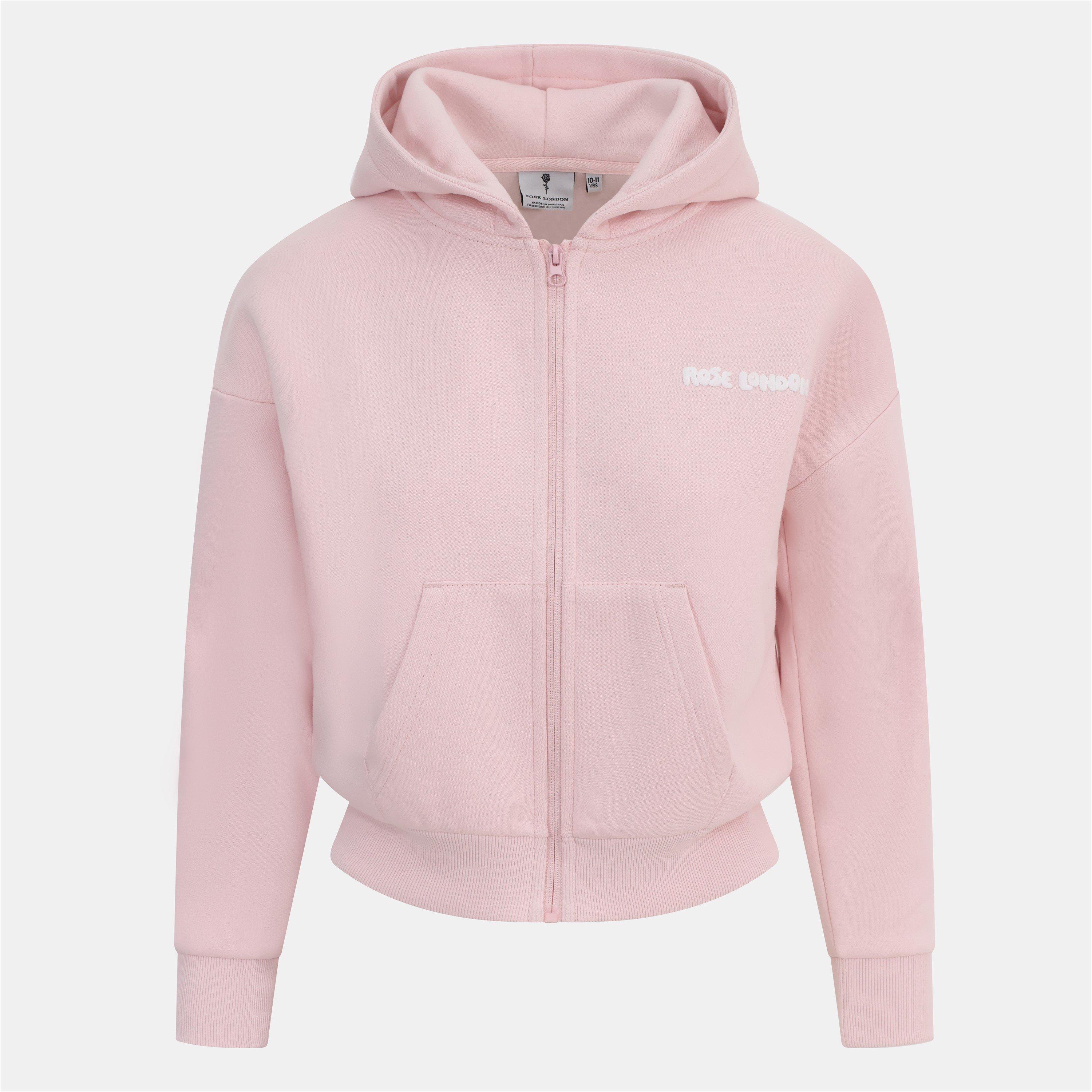 Pink - Rose London - Authentic Hoodie Junior Girls - 1