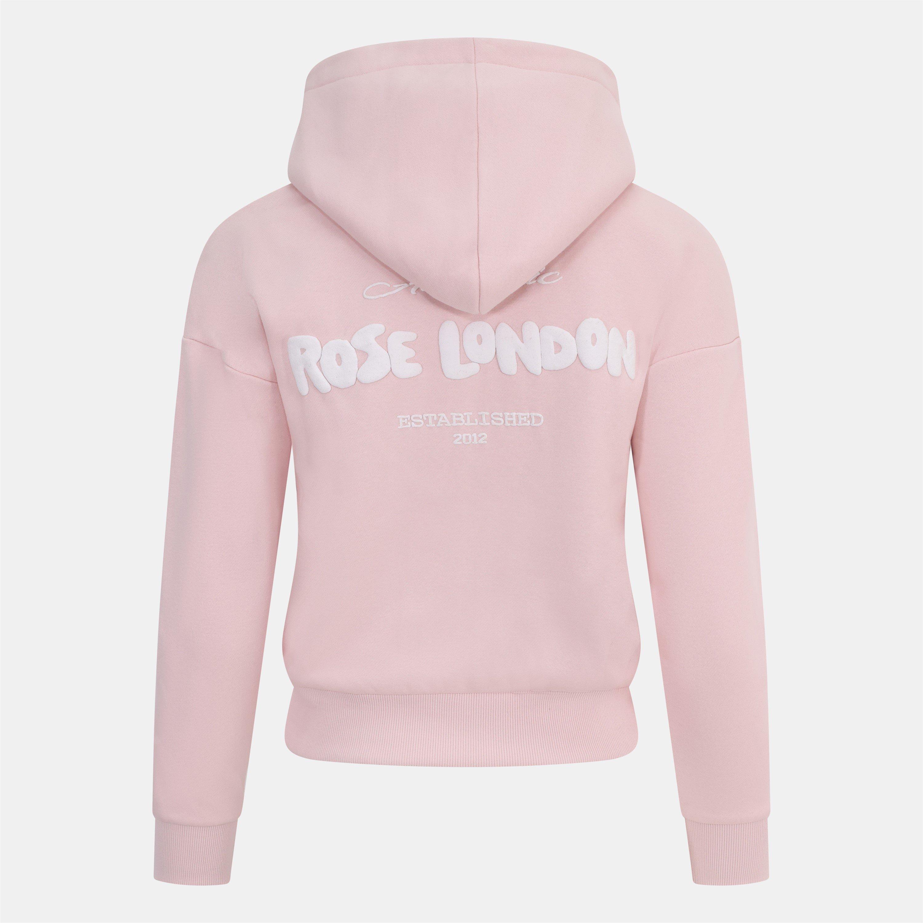 Pink - Rose London - Authentic Hoodie Junior Girls - 2