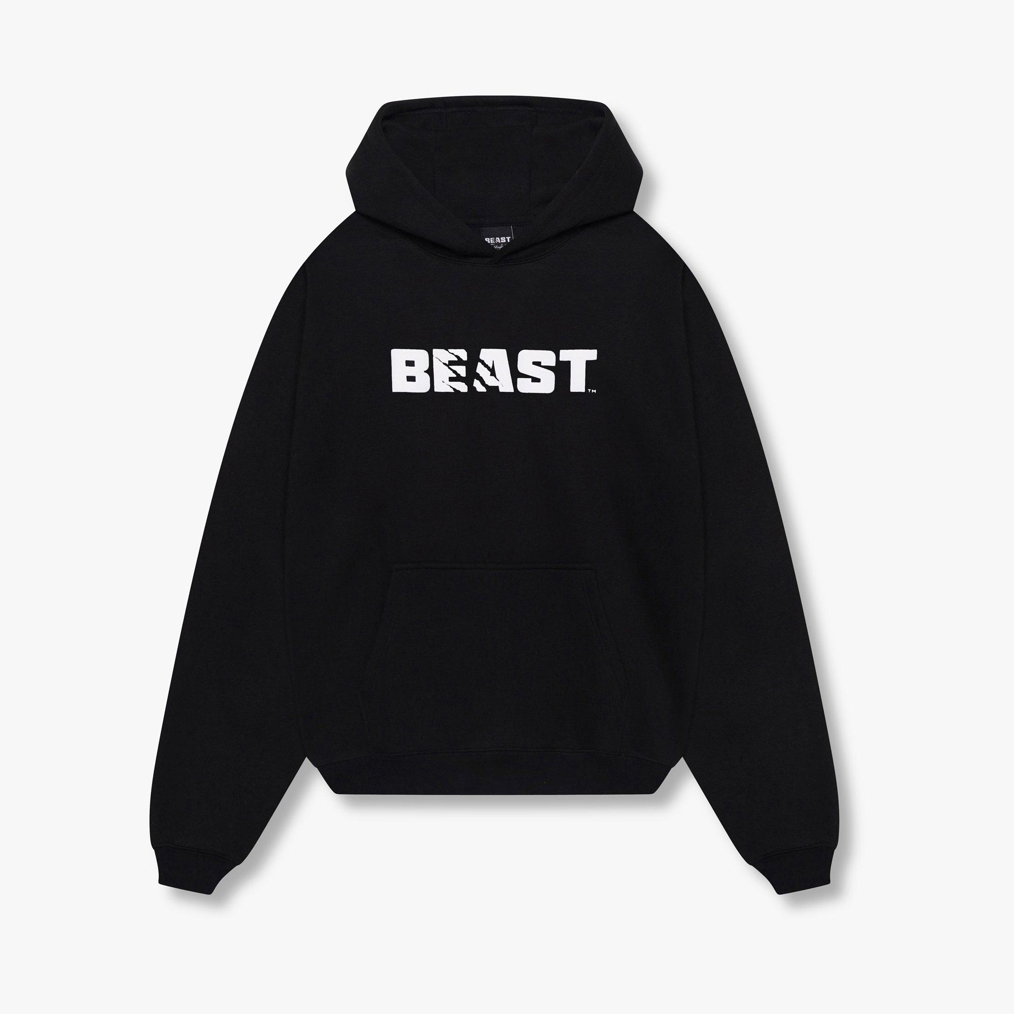 Beast Men's Core Hoodie - Black - Medium