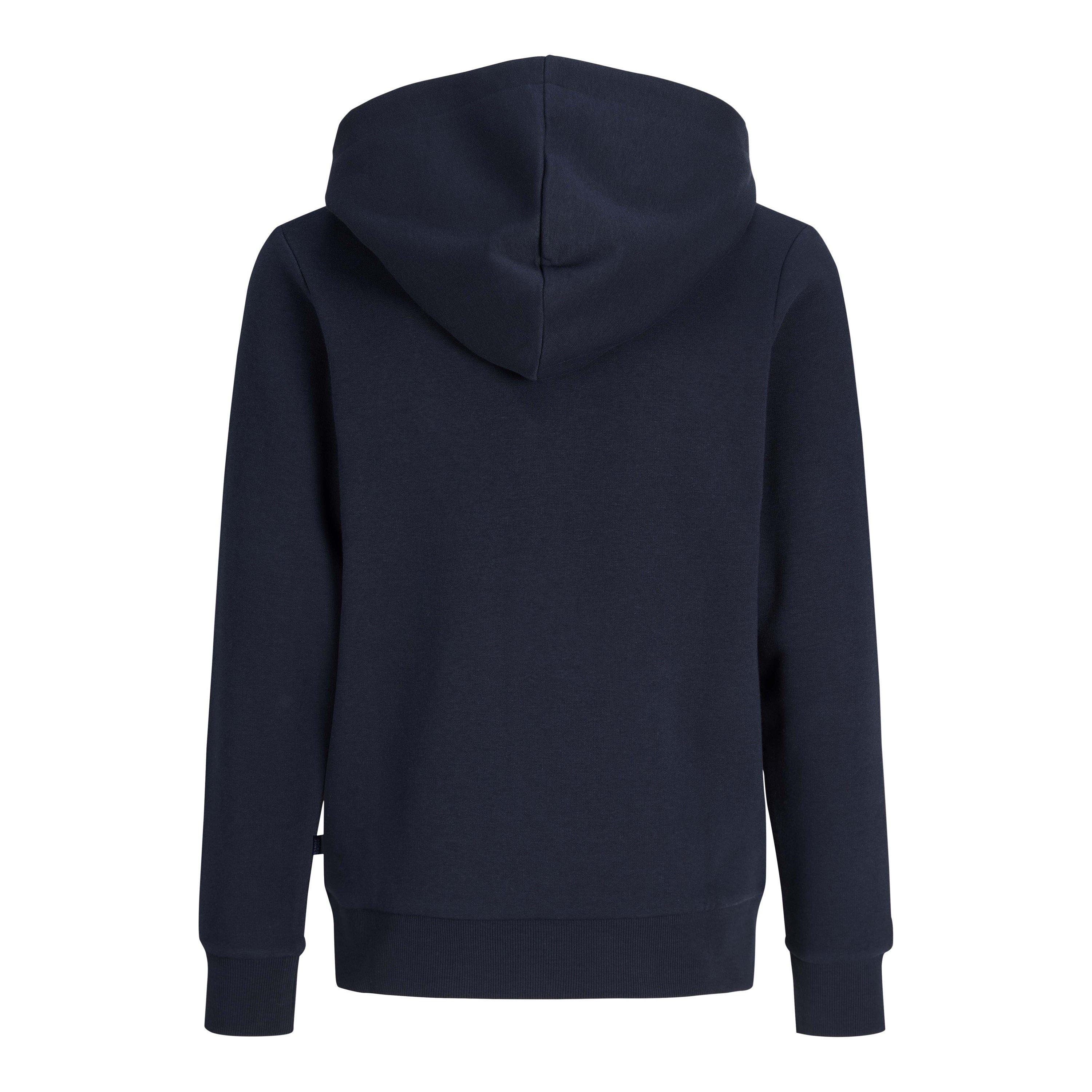 Navy Blazer - Jack and Jones - Jack LG Sweat Zp Hd Jn64 - 2