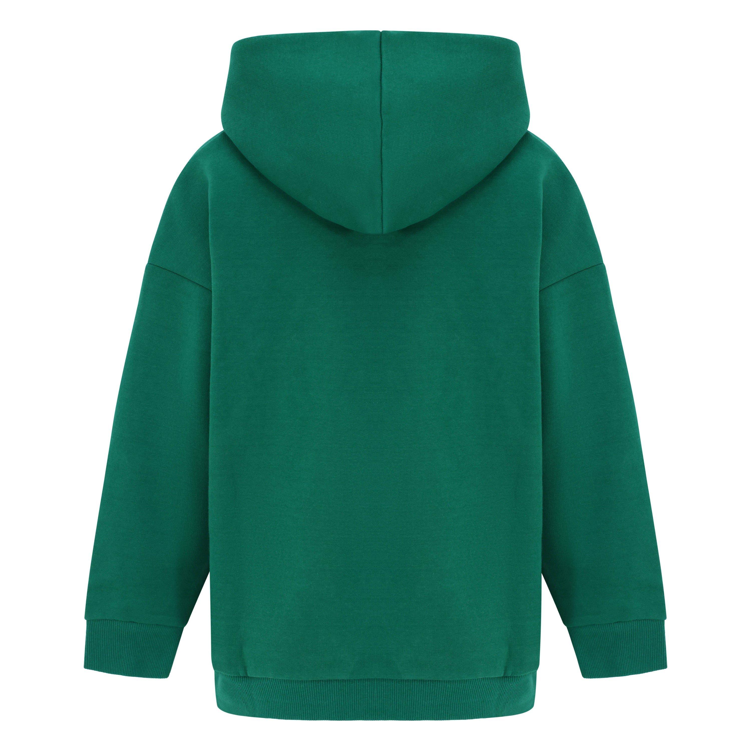 Malachitgrün - Blank Essentials - Essentials Kids Arch HD Hoodie - 2