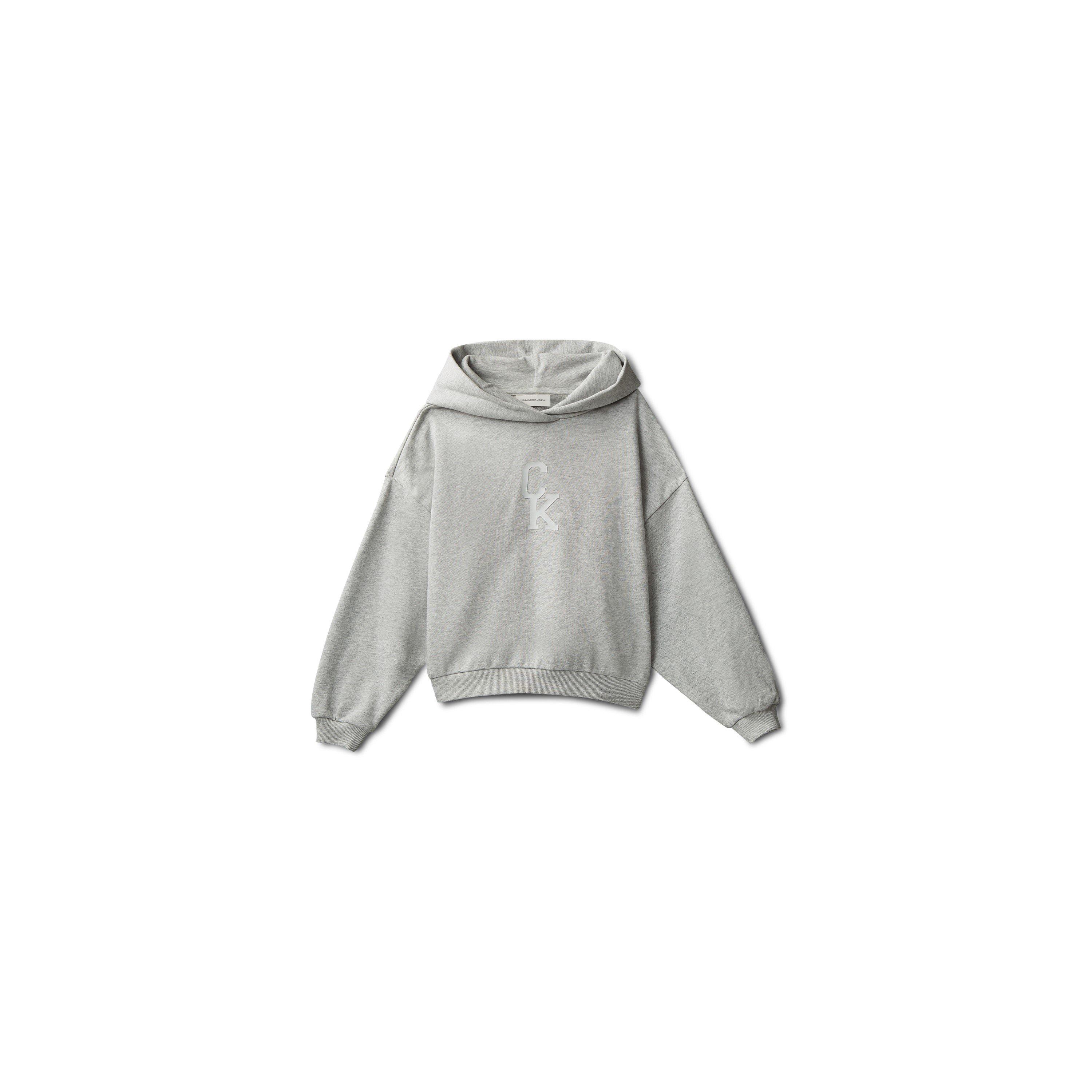 Calvin Klein Girls Kids' Overhead Hoodie - Grey - 14Y