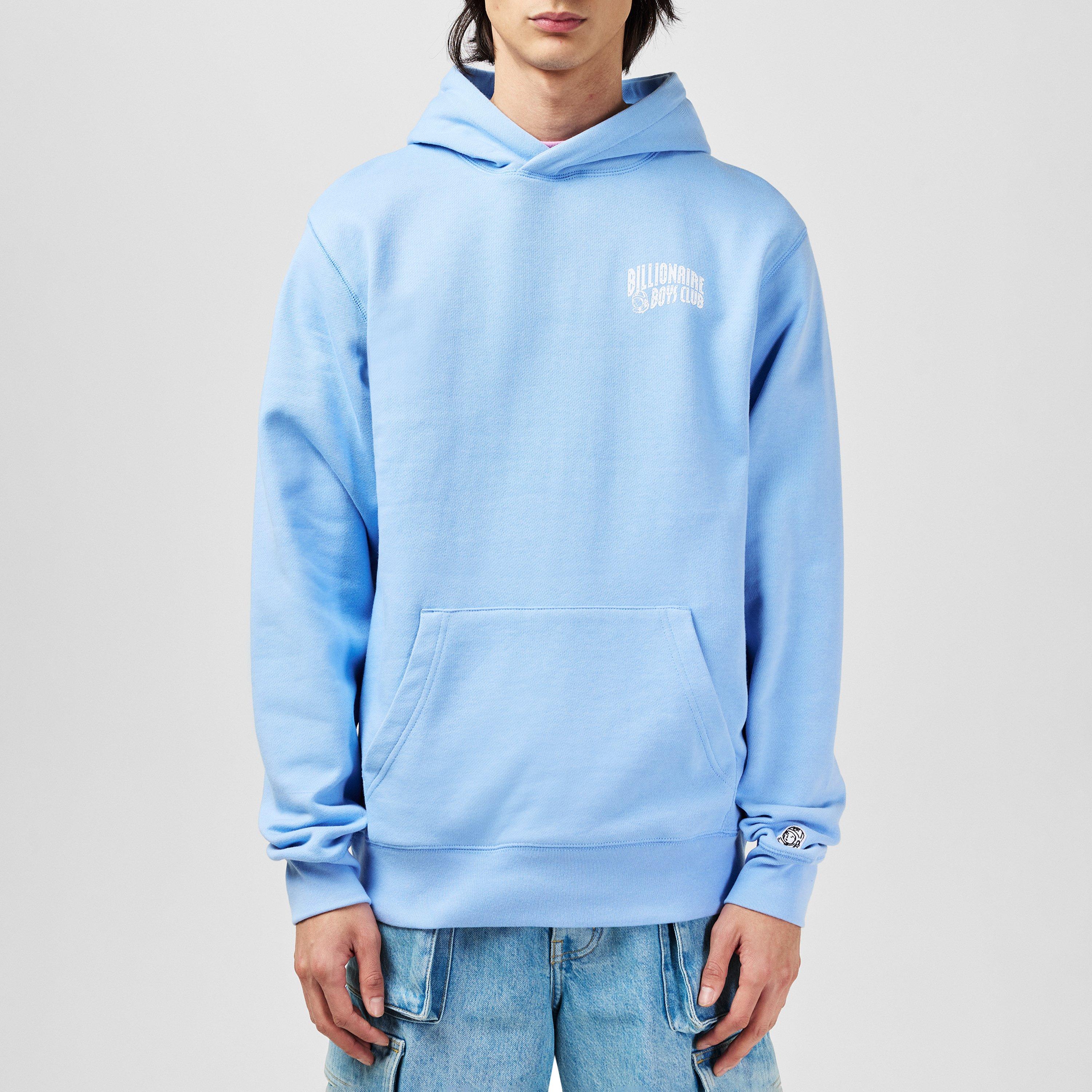 Light Blue/Wht - Billionaire Boys Club - Small Arch Logo Oth Hoodie - 3
