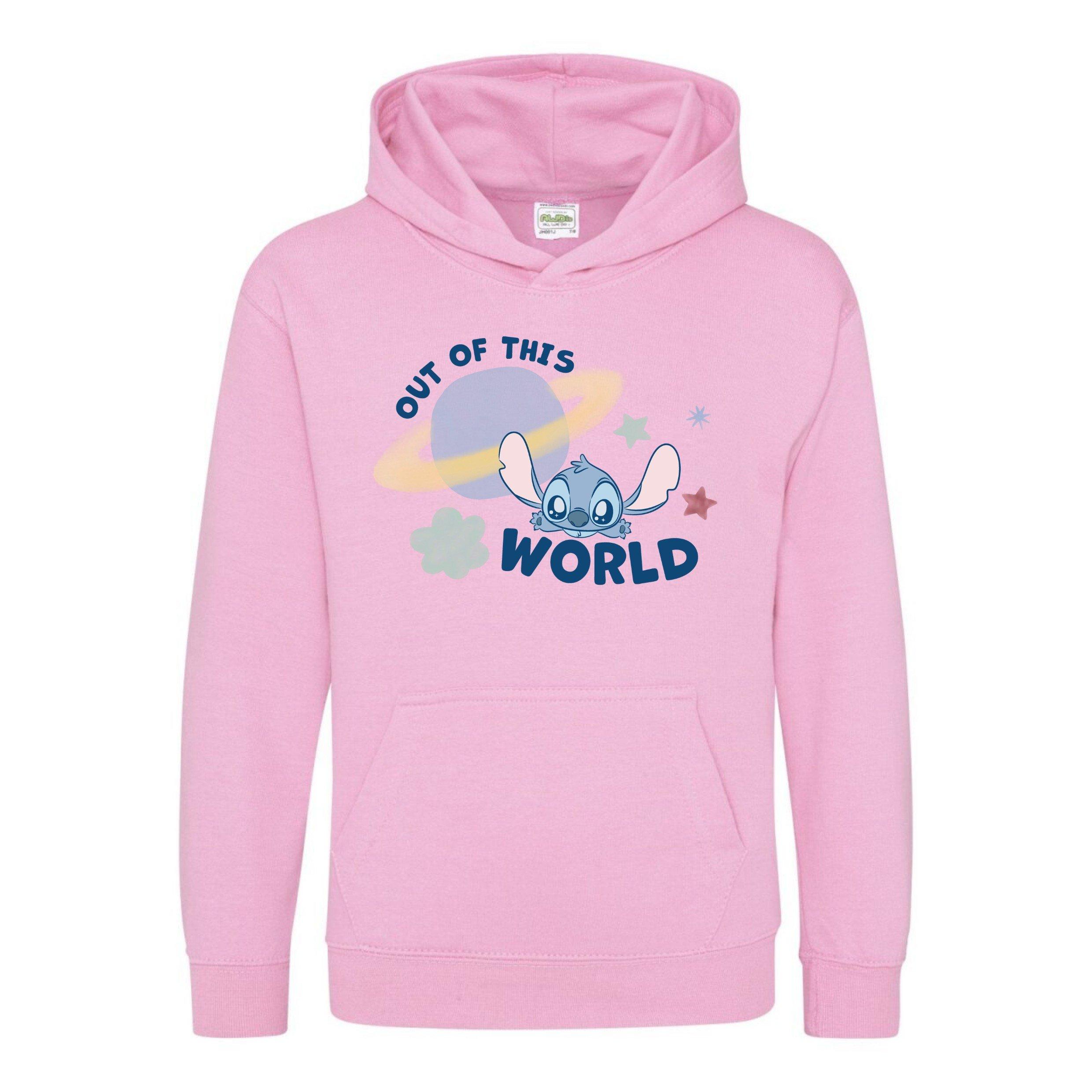 World - Character - Disney Printed Junior Valentines Day Hoodie