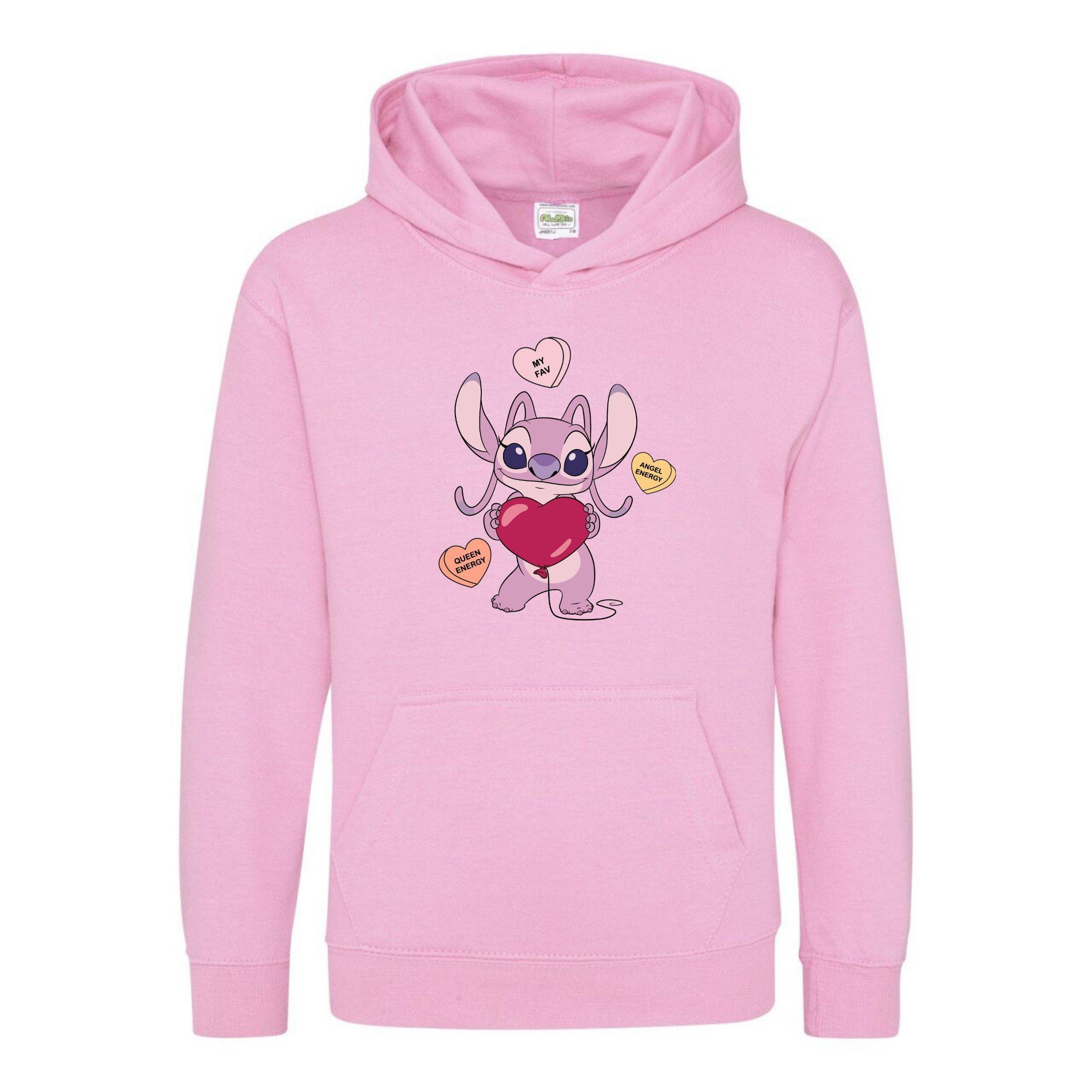Disney Printed Junior Valentines Day Hoodie