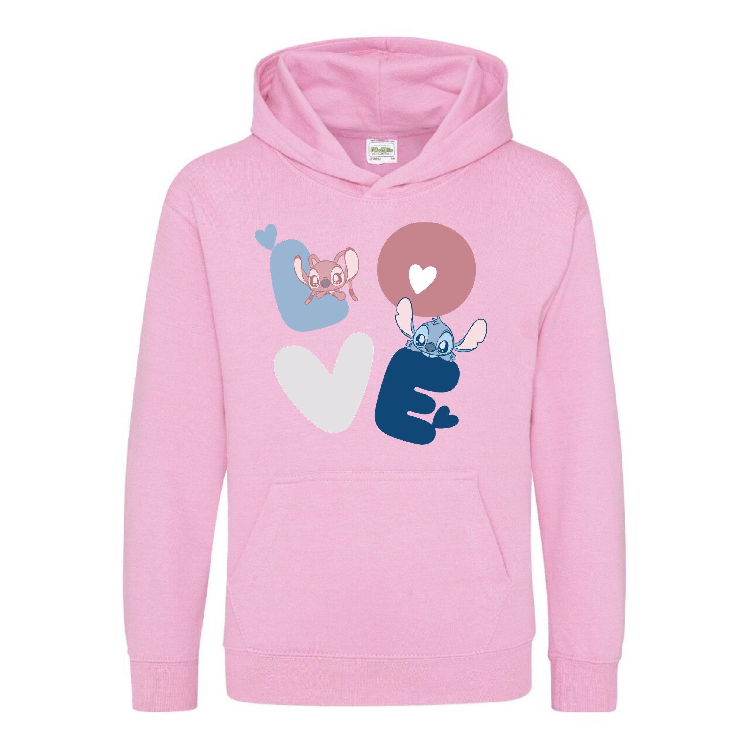 Disney Printed Junior Valentines Day Hoodie